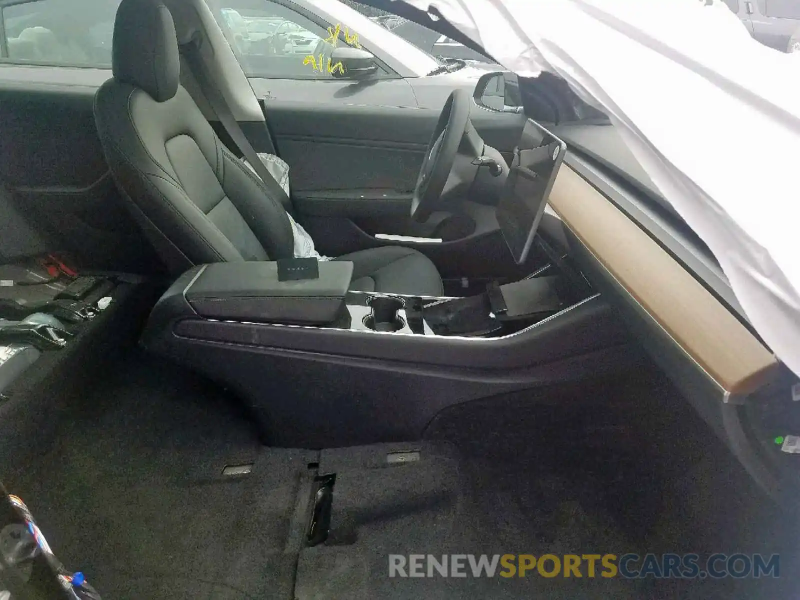 5 Photograph of a damaged car 5YJ3E1EA0KF434803 TESLA MODEL 3 2019