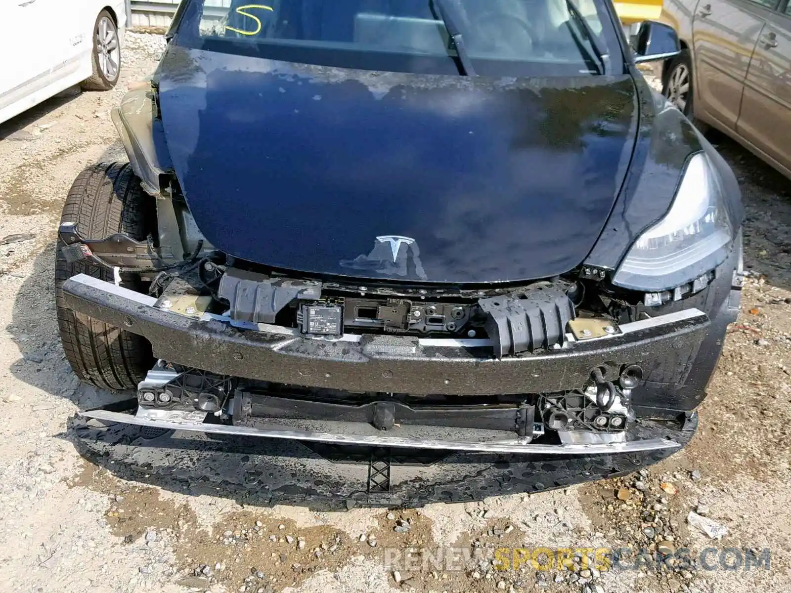 7 Photograph of a damaged car 5YJ3E1EA0KF434803 TESLA MODEL 3 2019