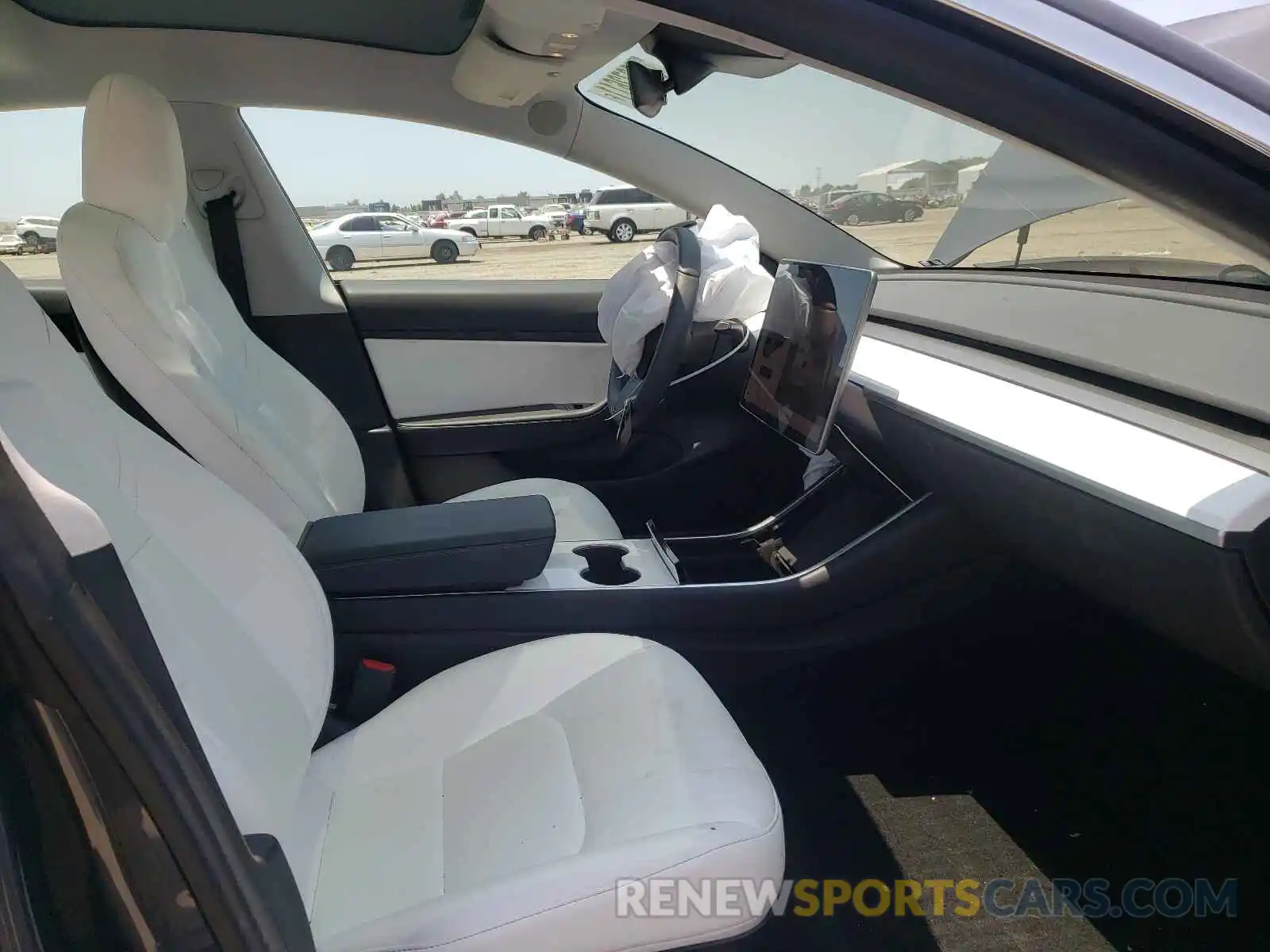 5 Photograph of a damaged car 5YJ3E1EA0KF444912 TESLA MODEL 3 2019