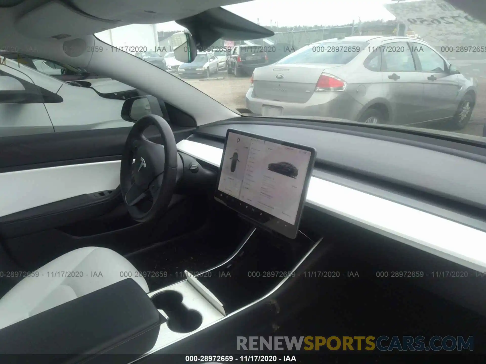 5 Photograph of a damaged car 5YJ3E1EA0KF445199 TESLA MODEL 3 2019