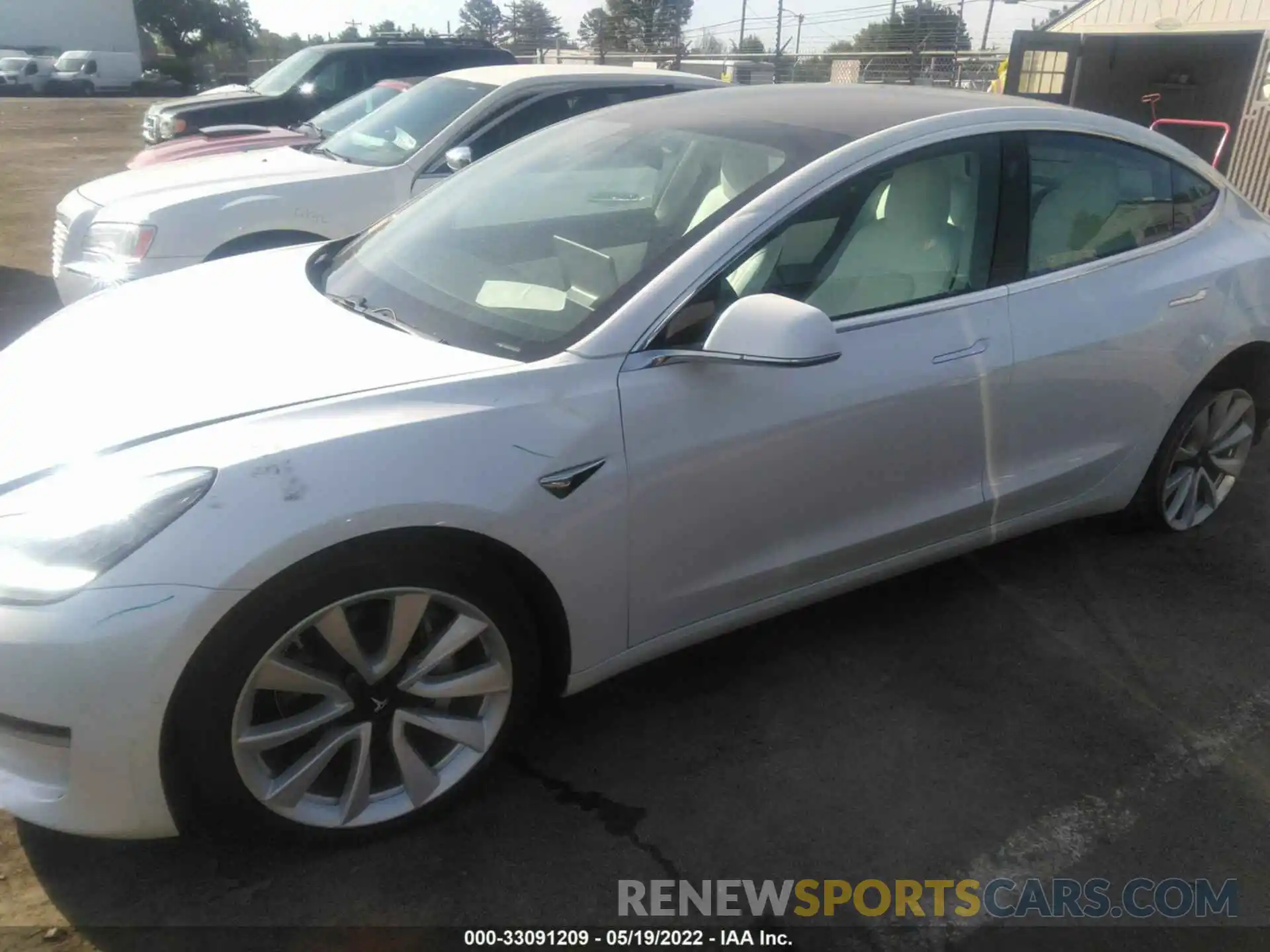 6 Photograph of a damaged car 5YJ3E1EA0KF447809 TESLA MODEL 3 2019