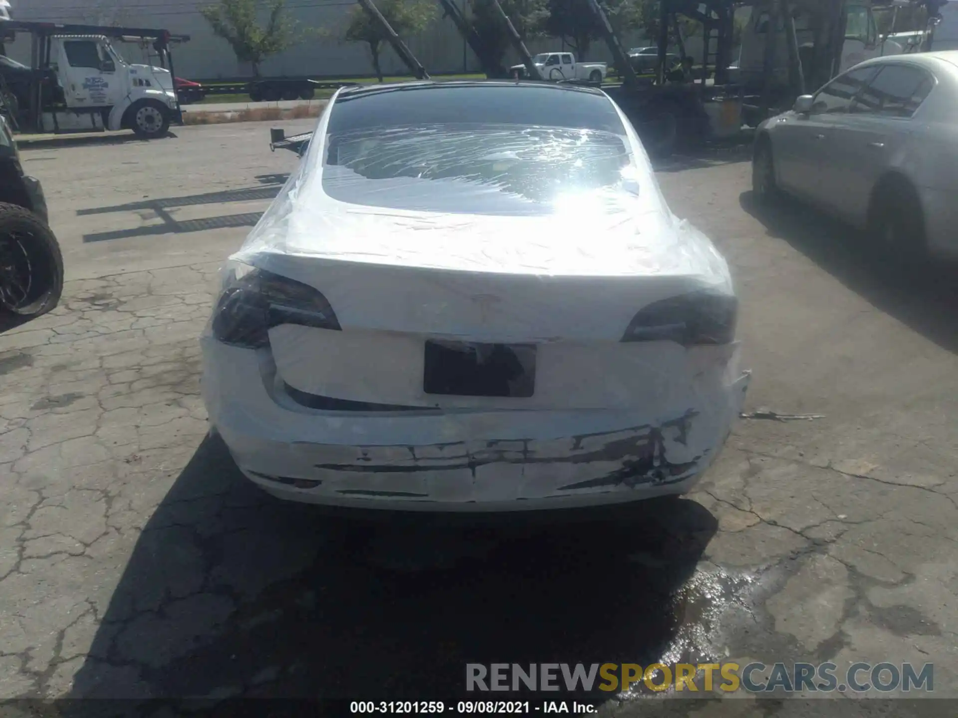 6 Photograph of a damaged car 5YJ3E1EA0KF483726 TESLA MODEL 3 2019