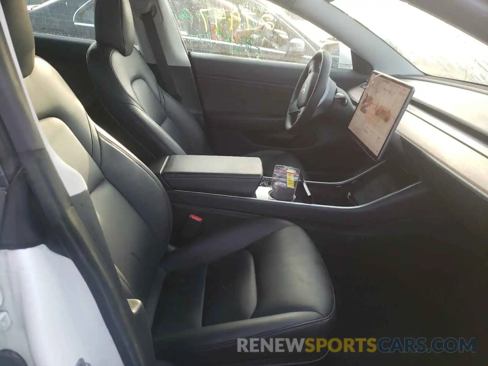 5 Photograph of a damaged car 5YJ3E1EA0KF483919 TESLA MODEL 3 2019