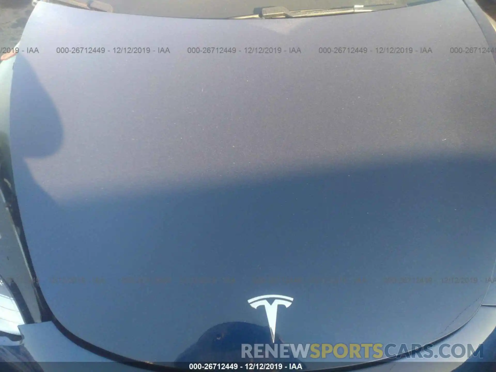 10 Photograph of a damaged car 5YJ3E1EA0KF486061 TESLA MODEL 3 2019