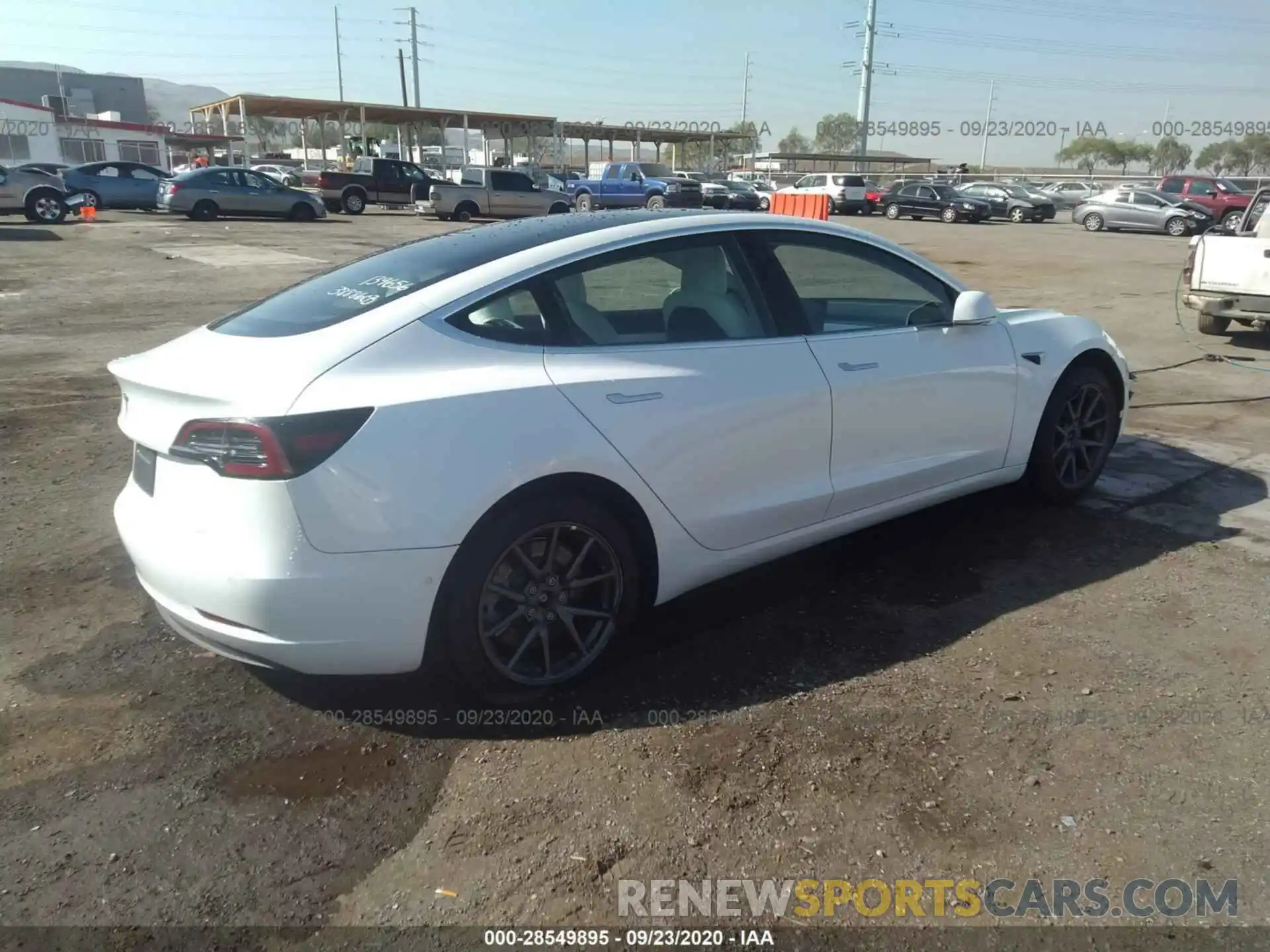 4 Photograph of a damaged car 5YJ3E1EA0KF509211 TESLA MODEL 3 2019