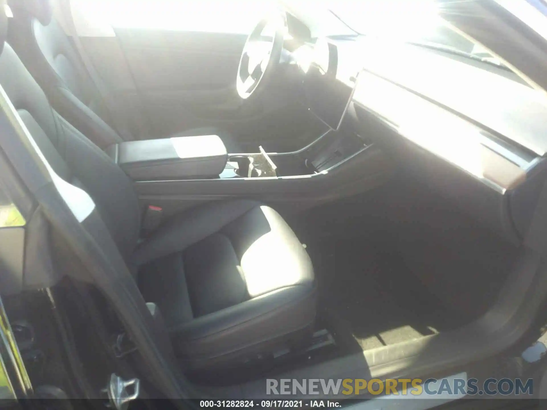 5 Photograph of a damaged car 5YJ3E1EA1KF297385 TESLA MODEL 3 2019