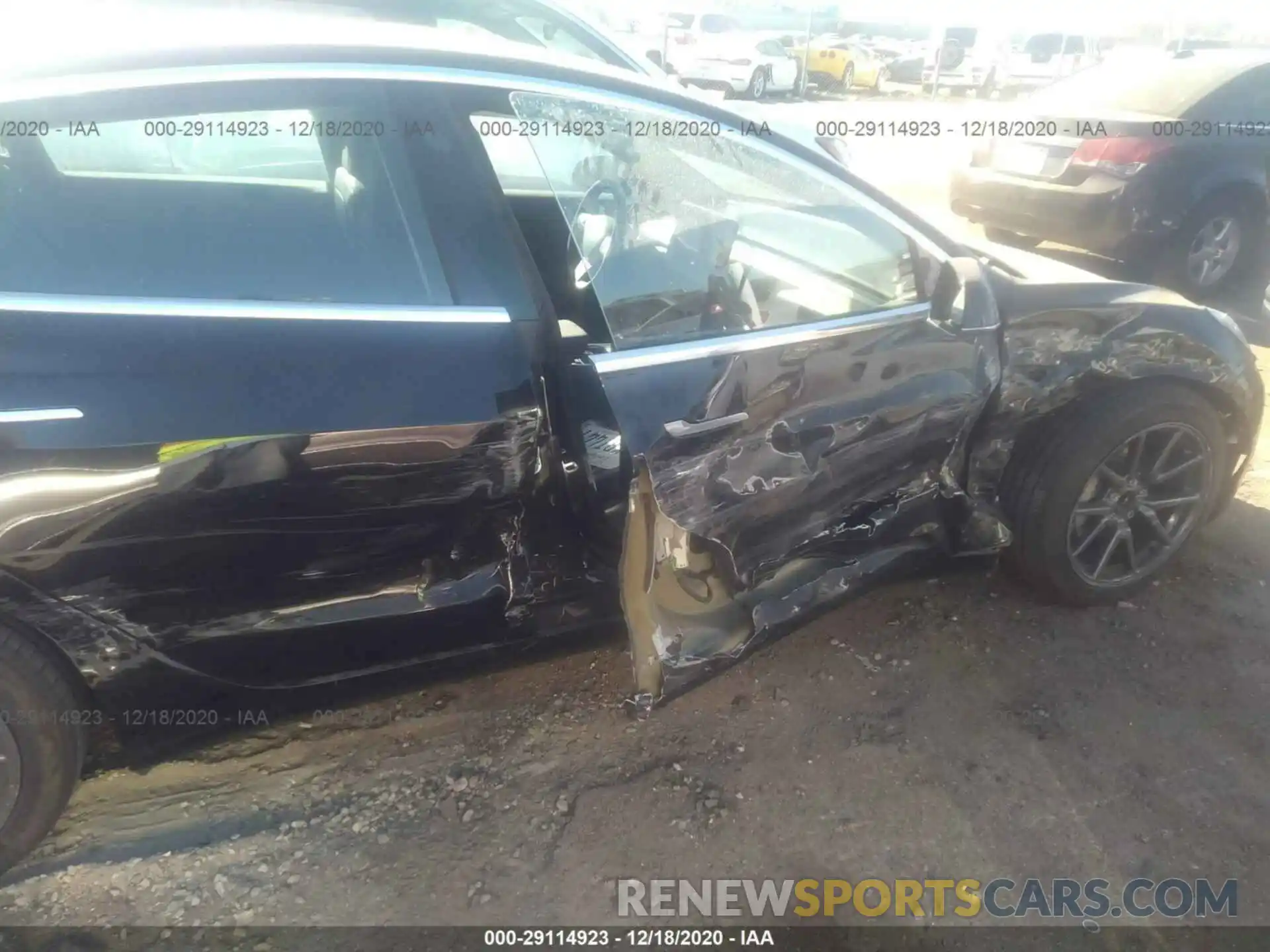 6 Photograph of a damaged car 5YJ3E1EA1KF297421 TESLA MODEL 3 2019