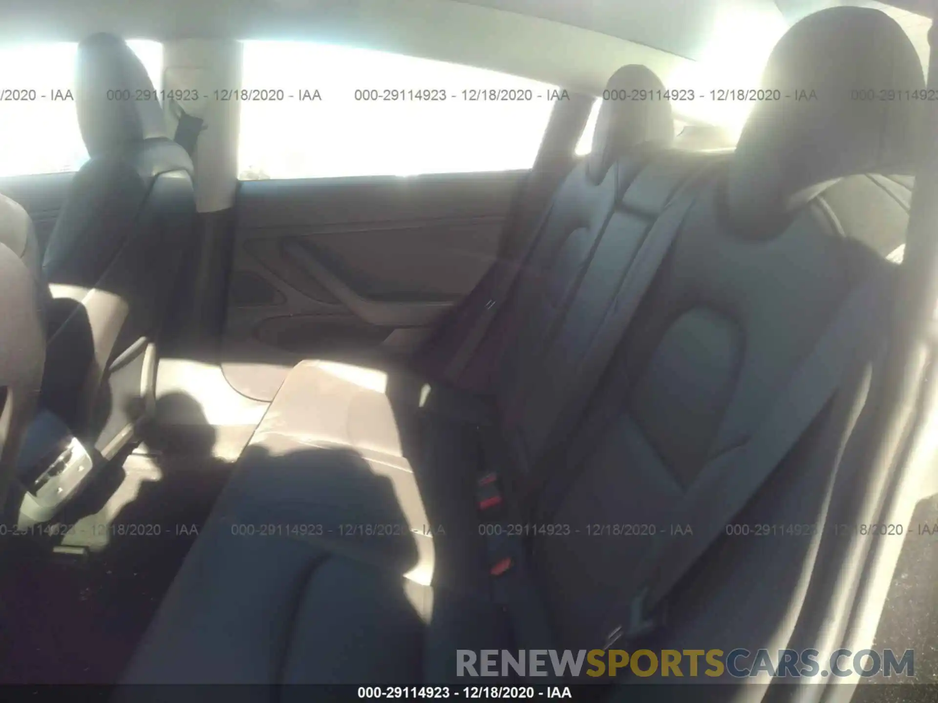 8 Photograph of a damaged car 5YJ3E1EA1KF297421 TESLA MODEL 3 2019