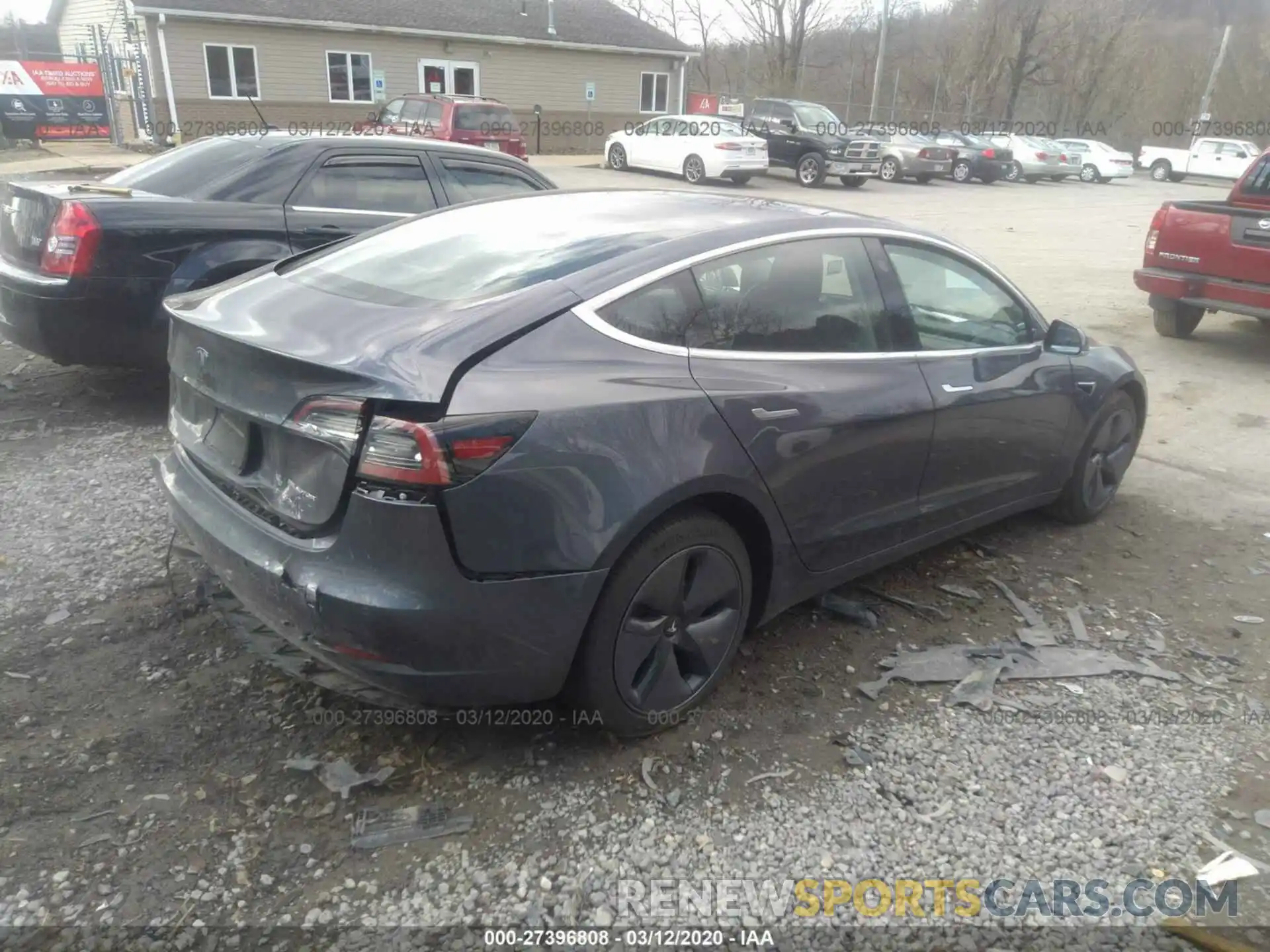 4 Photograph of a damaged car 5YJ3E1EA1KF298603 TESLA MODEL 3 2019