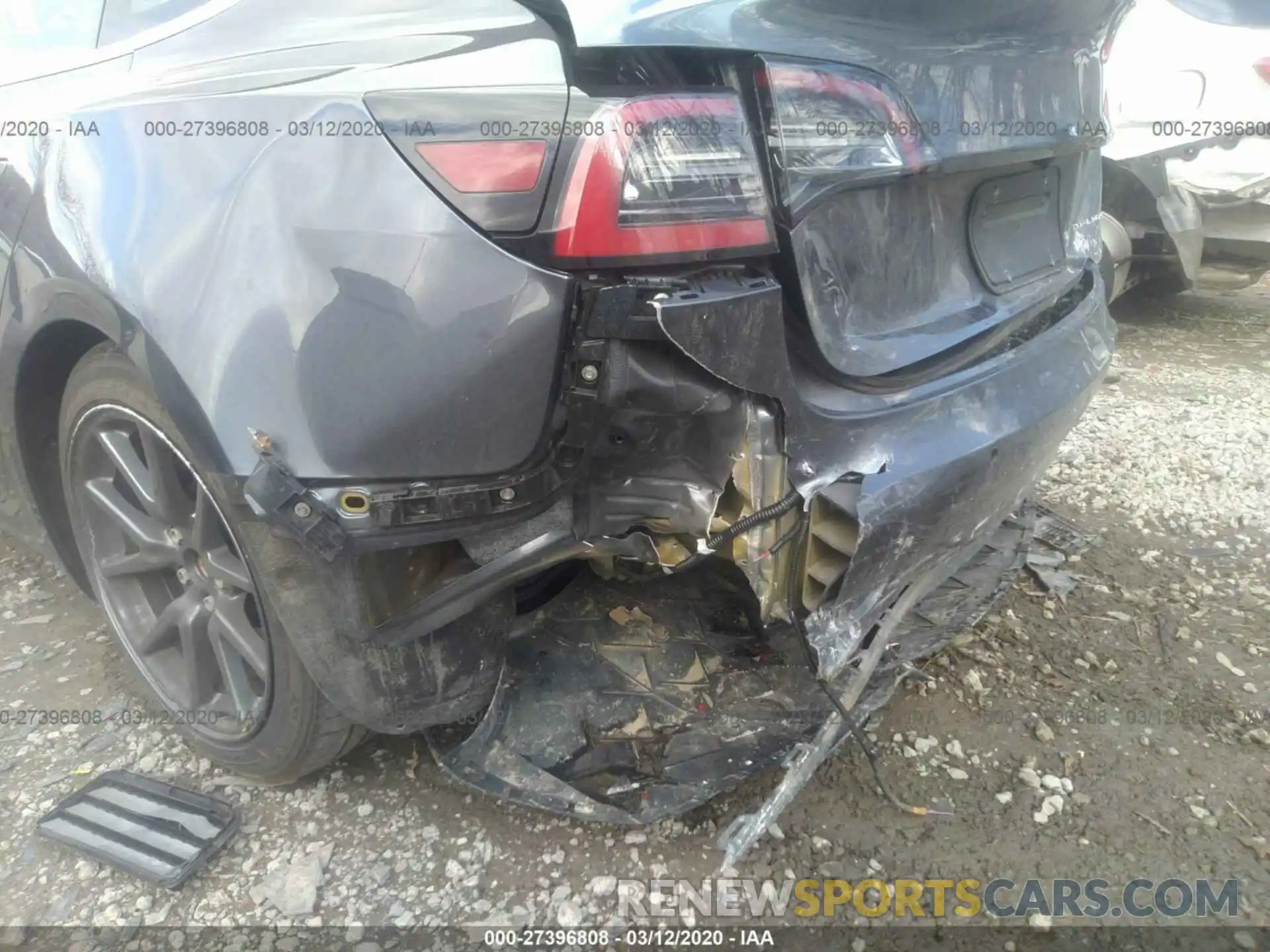 6 Photograph of a damaged car 5YJ3E1EA1KF298603 TESLA MODEL 3 2019