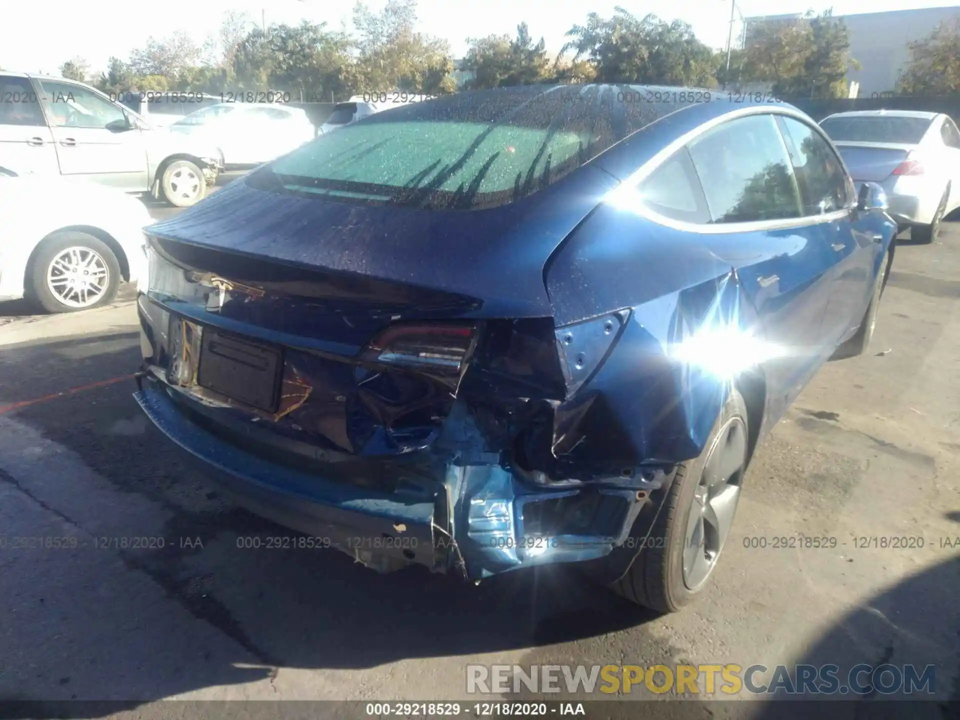 6 Photograph of a damaged car 5YJ3E1EA1KF299329 TESLA MODEL 3 2019