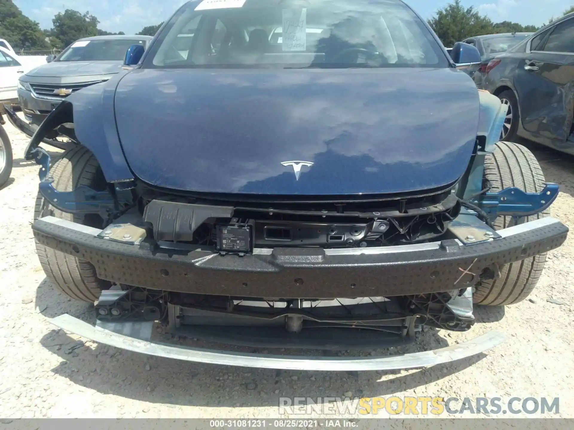 6 Photograph of a damaged car 5YJ3E1EA1KF299458 TESLA MODEL 3 2019