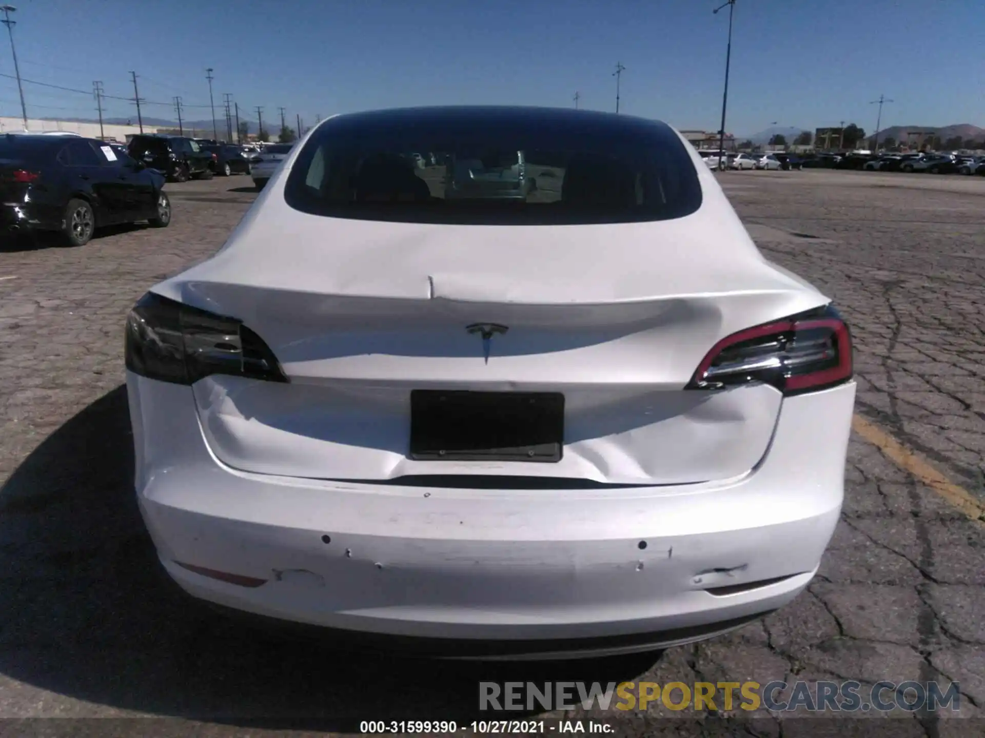 6 Фотография поврежденного автомобиля 5YJ3E1EA1KF300219 TESLA MODEL 3 2019