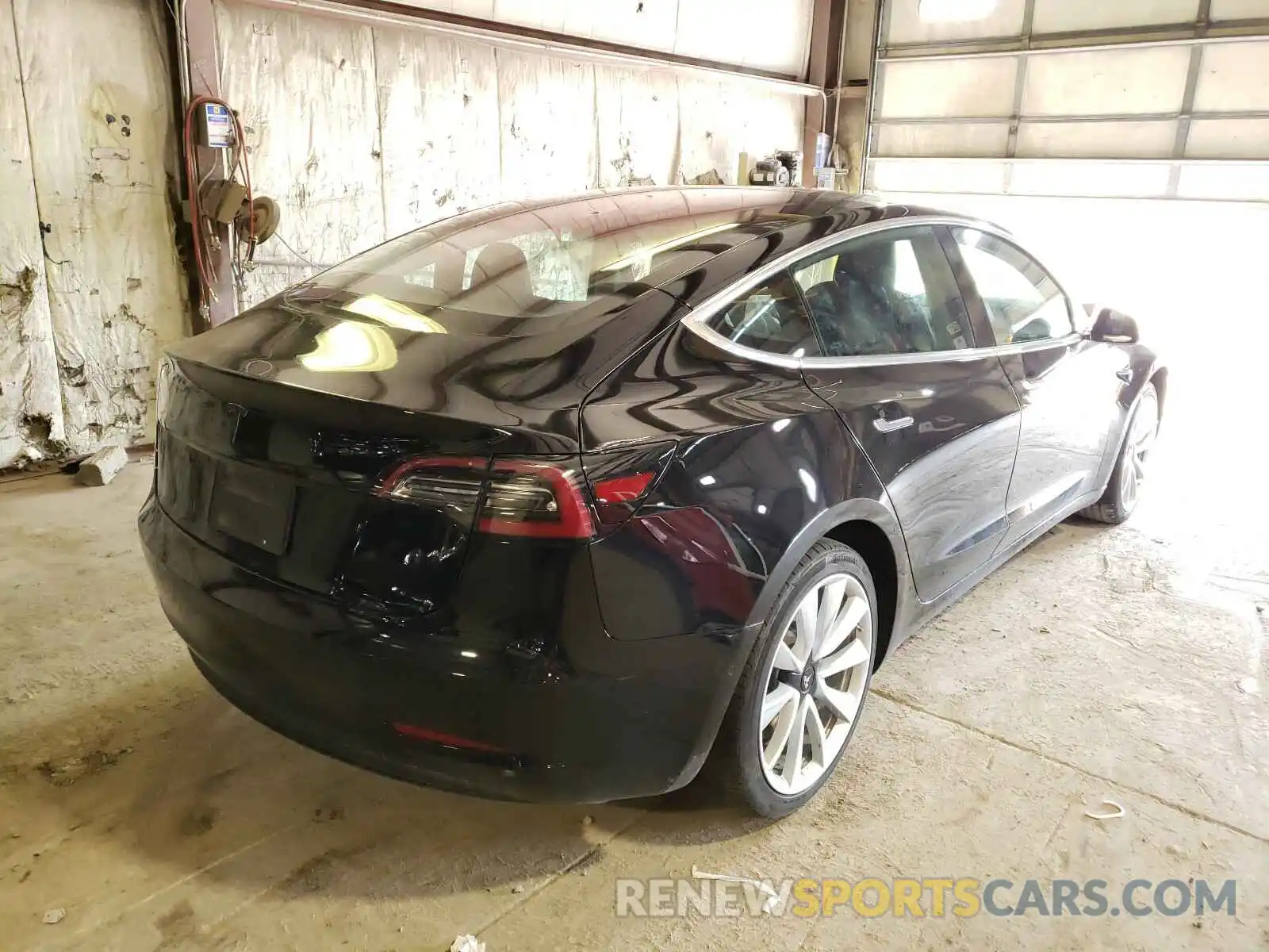 4 Photograph of a damaged car 5YJ3E1EA1KF300690 TESLA MODEL 3 2019