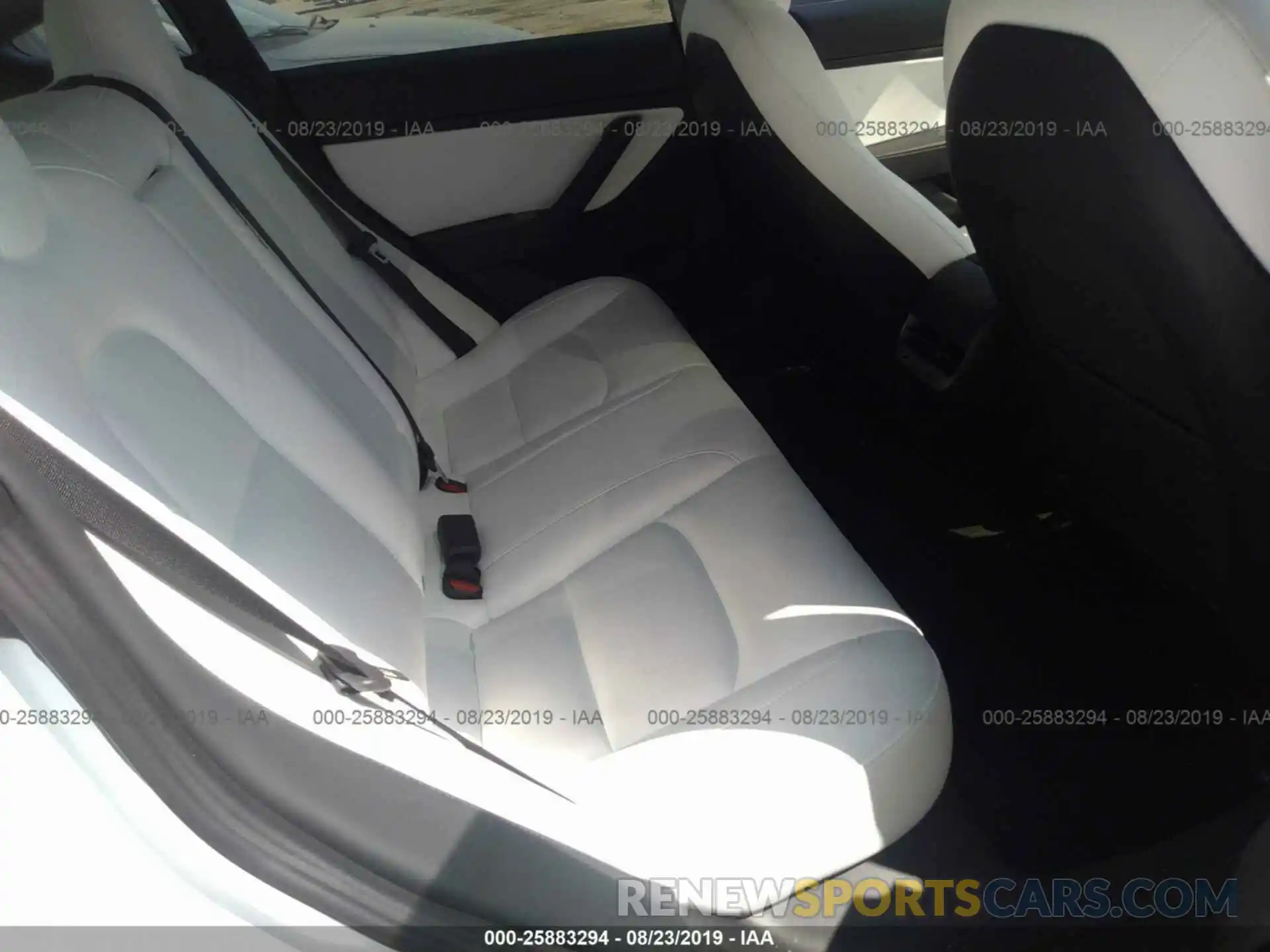 8 Photograph of a damaged car 5YJ3E1EA1KF302066 TESLA MODEL 3 2019