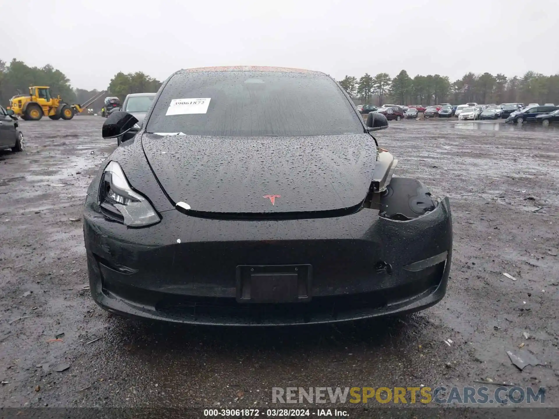 13 Photograph of a damaged car 5YJ3E1EA1KF302276 TESLA MODEL 3 2019