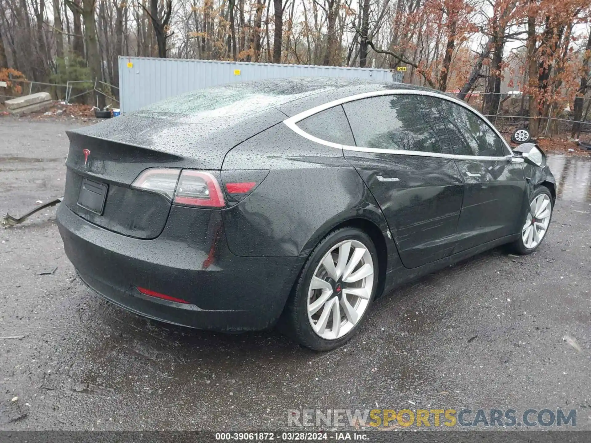 4 Фотография поврежденного автомобиля 5YJ3E1EA1KF302276 TESLA MODEL 3 2019