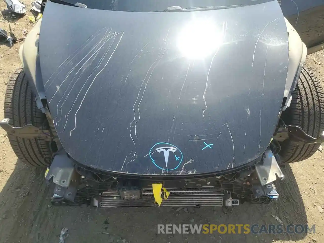 11 Photograph of a damaged car 5YJ3E1EA1KF304741 TESLA MODEL 3 2019