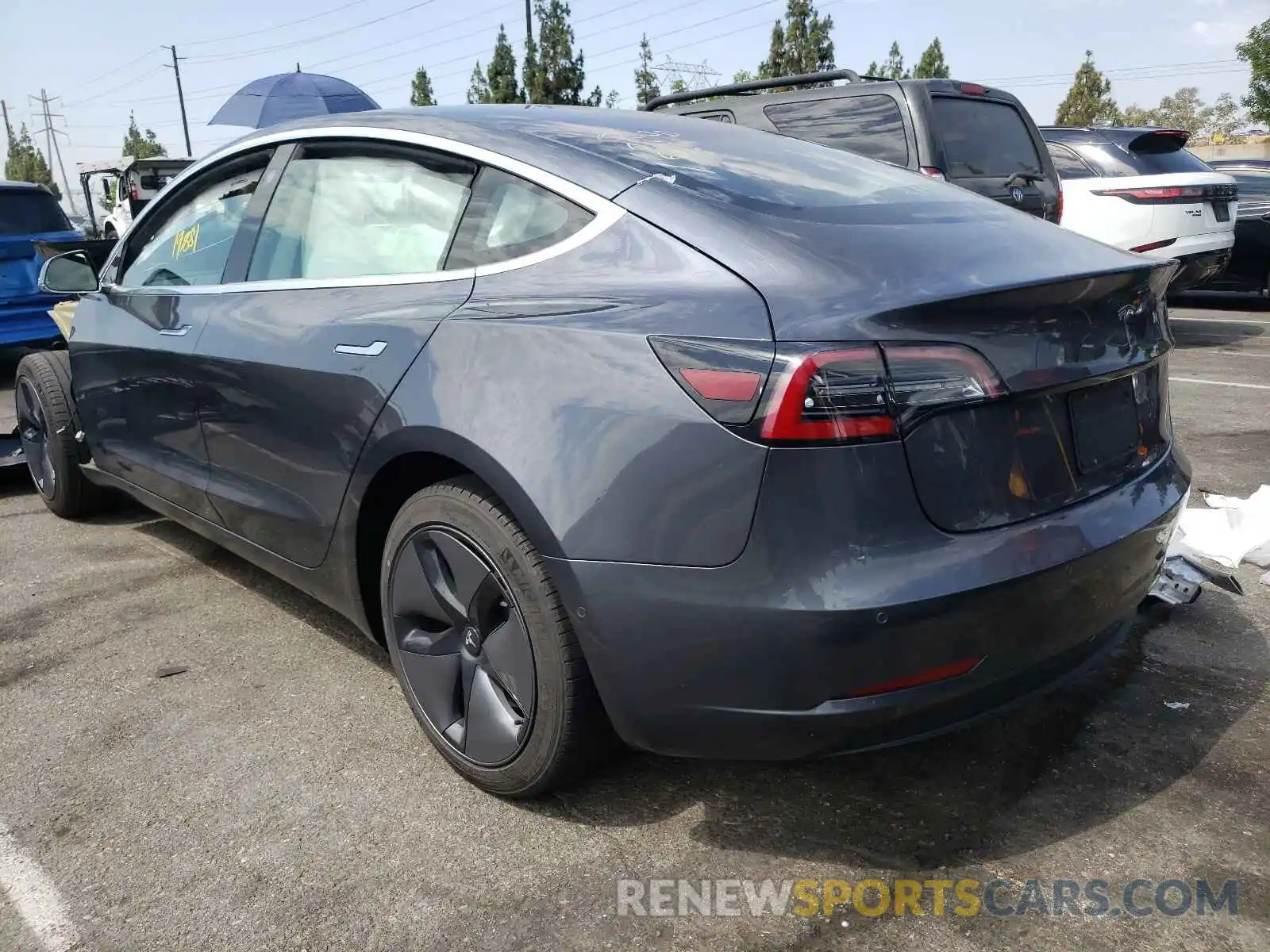 3 Фотография поврежденного автомобиля 5YJ3E1EA1KF307249 TESLA MODEL 3 2019