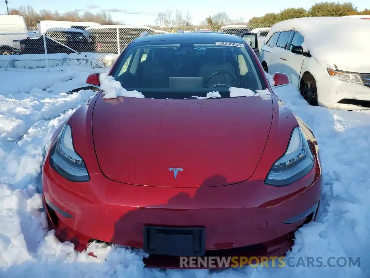 5 Photograph of a damaged car 5YJ3E1EA1KF308594 TESLA MODEL 3 2019