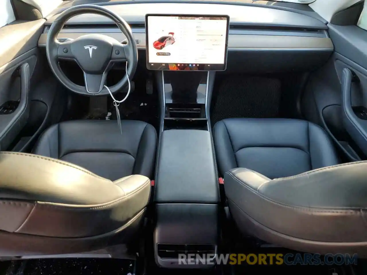 8 Фотография поврежденного автомобиля 5YJ3E1EA1KF308594 TESLA MODEL 3 2019