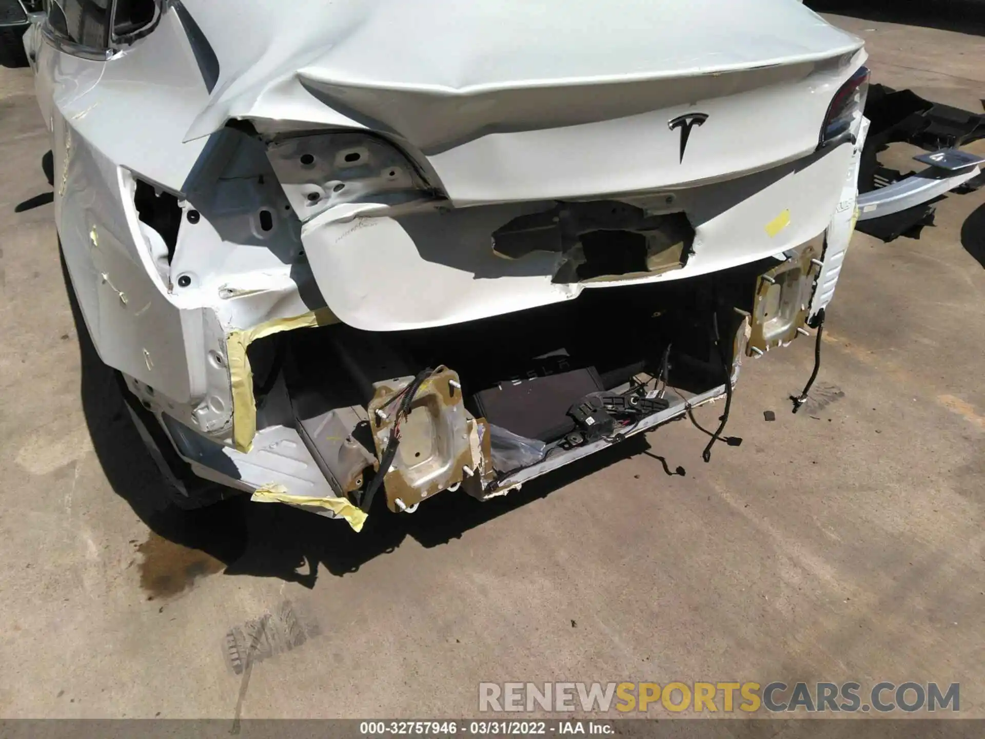 6 Photograph of a damaged car 5YJ3E1EA1KF309860 TESLA MODEL 3 2019