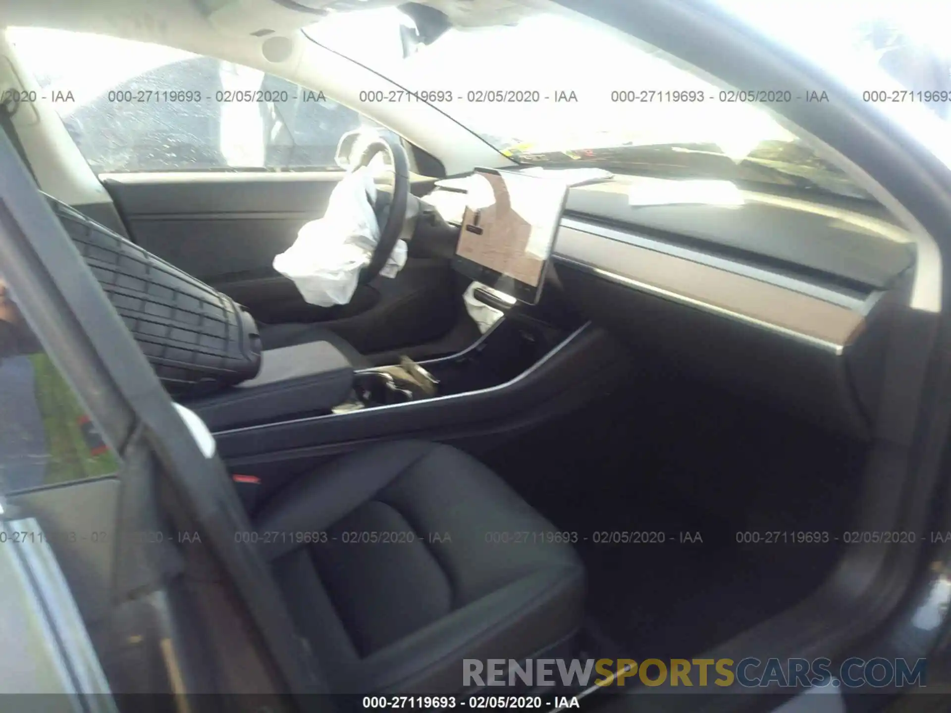 5 Photograph of a damaged car 5YJ3E1EA1KF311267 TESLA MODEL 3 2019