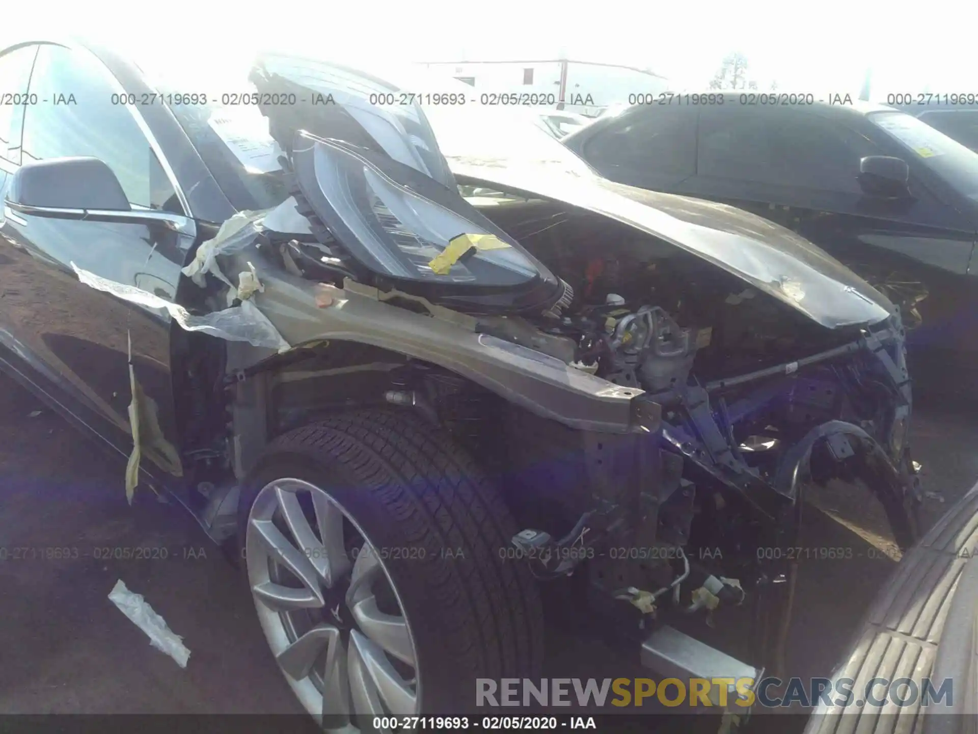 6 Photograph of a damaged car 5YJ3E1EA1KF311267 TESLA MODEL 3 2019