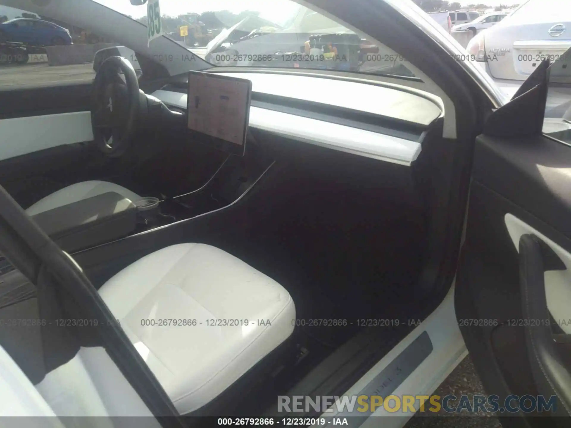 5 Photograph of a damaged car 5YJ3E1EA1KF314928 TESLA MODEL 3 2019