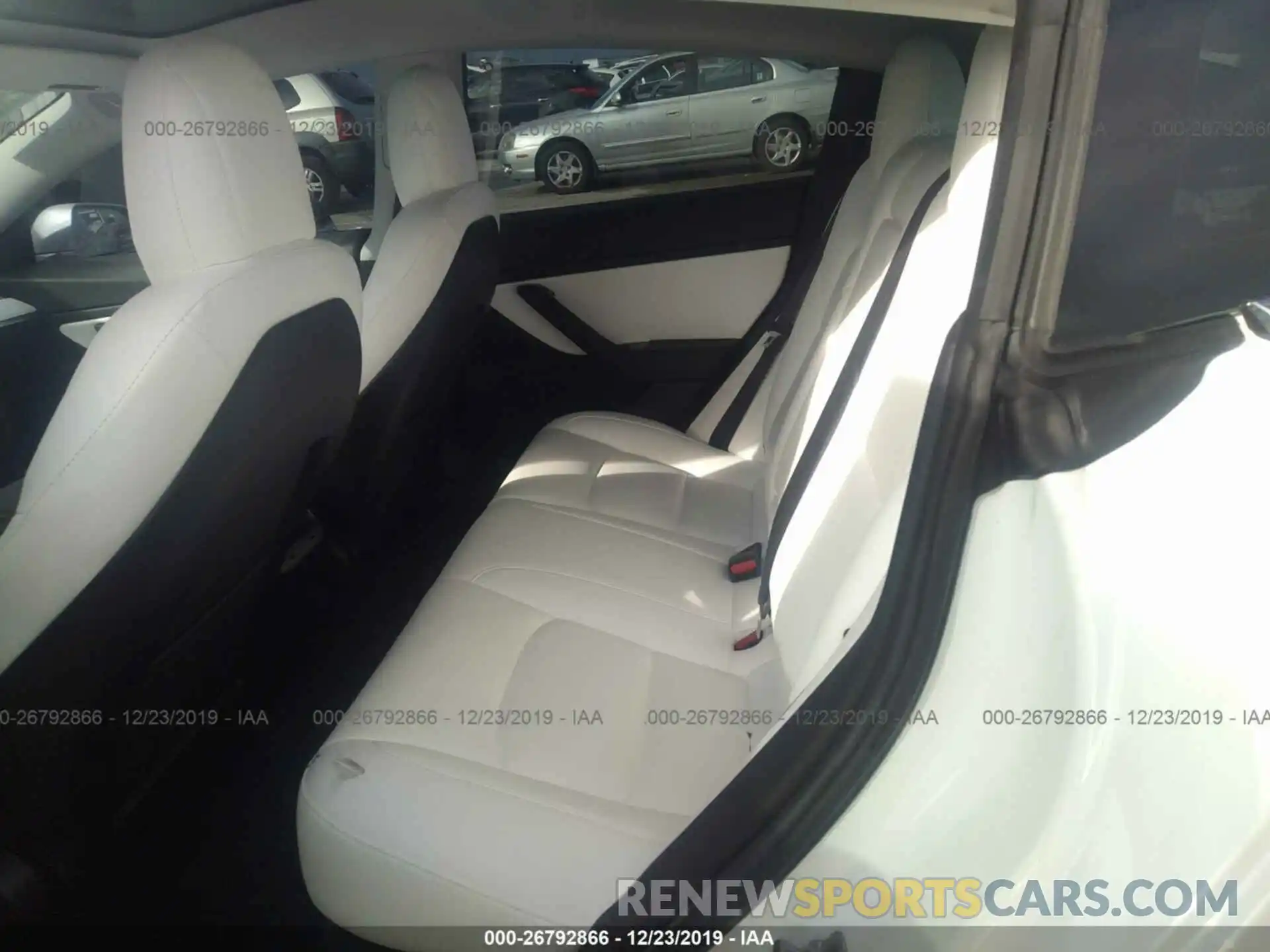 8 Photograph of a damaged car 5YJ3E1EA1KF314928 TESLA MODEL 3 2019