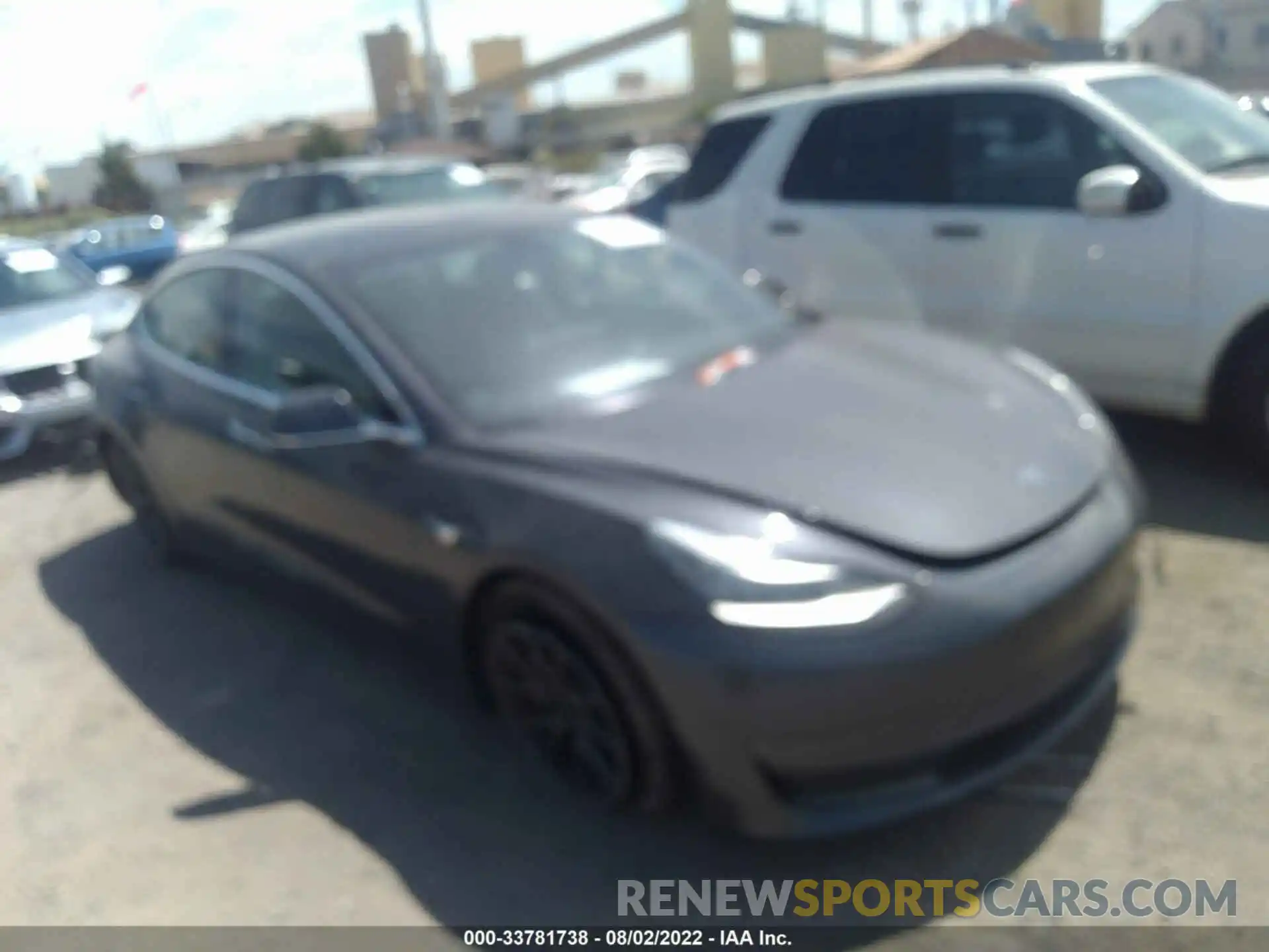 1 Photograph of a damaged car 5YJ3E1EA1KF325671 TESLA MODEL 3 2019