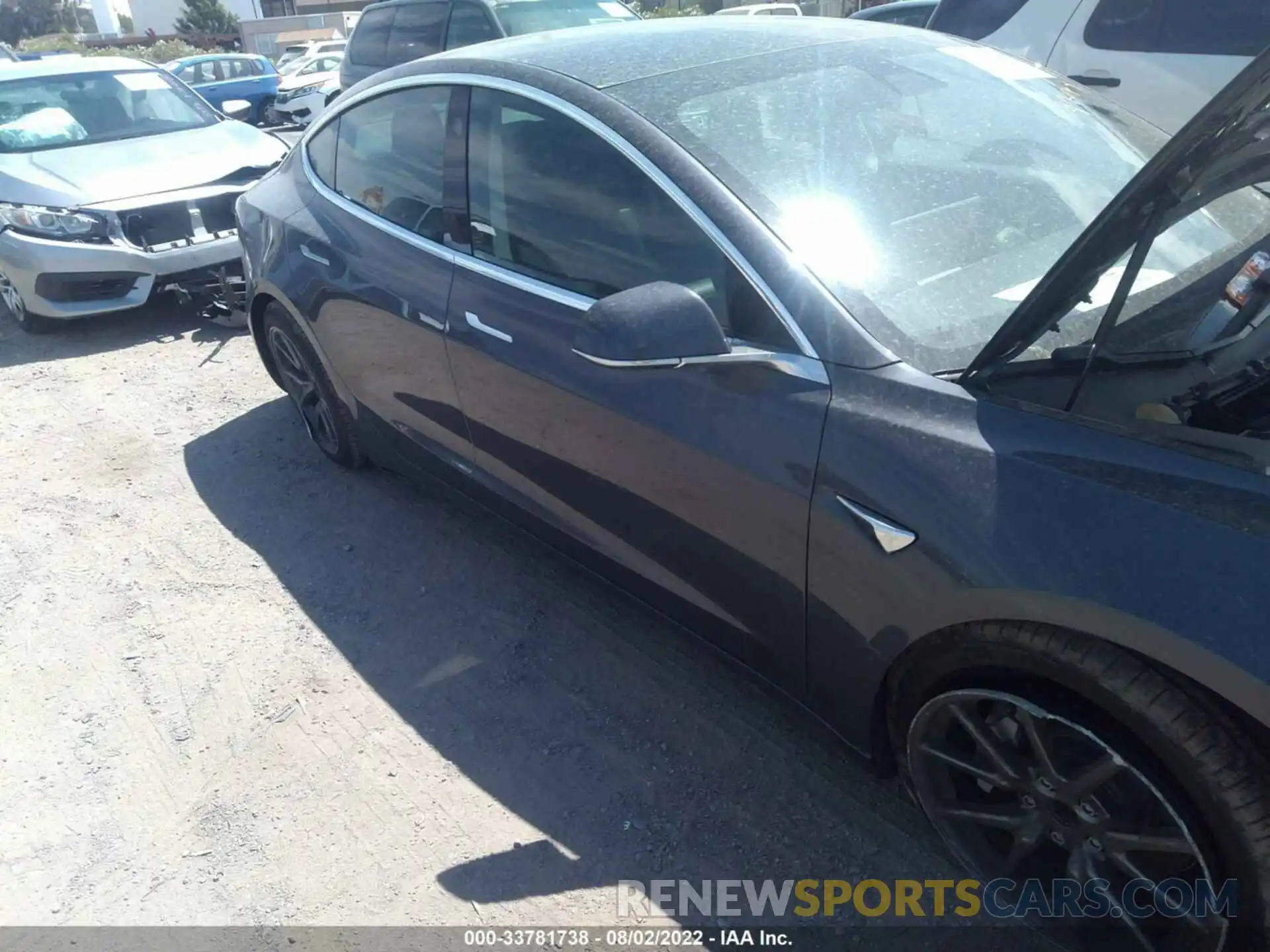 6 Photograph of a damaged car 5YJ3E1EA1KF325671 TESLA MODEL 3 2019