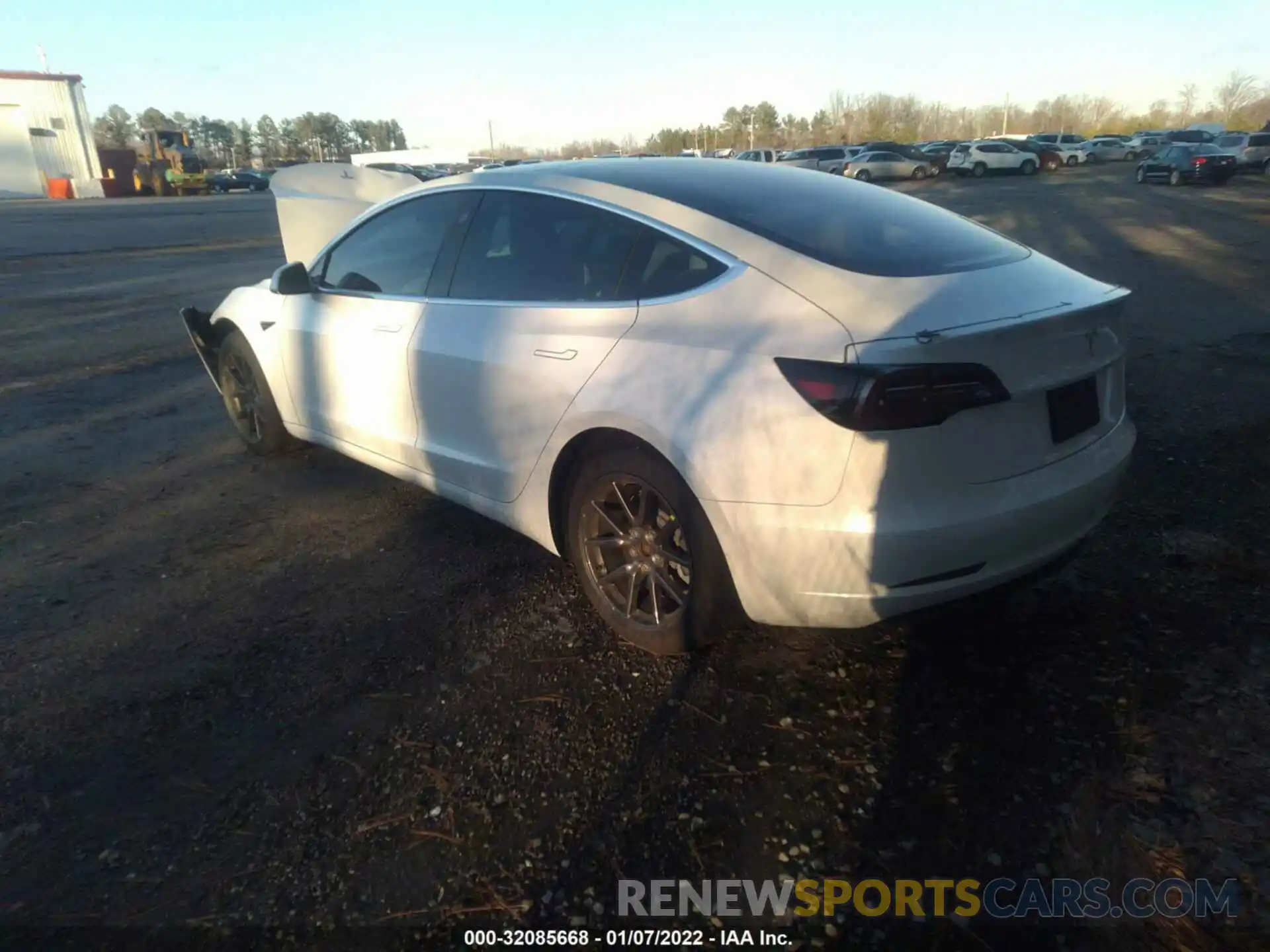 3 Photograph of a damaged car 5YJ3E1EA1KF332507 TESLA MODEL 3 2019