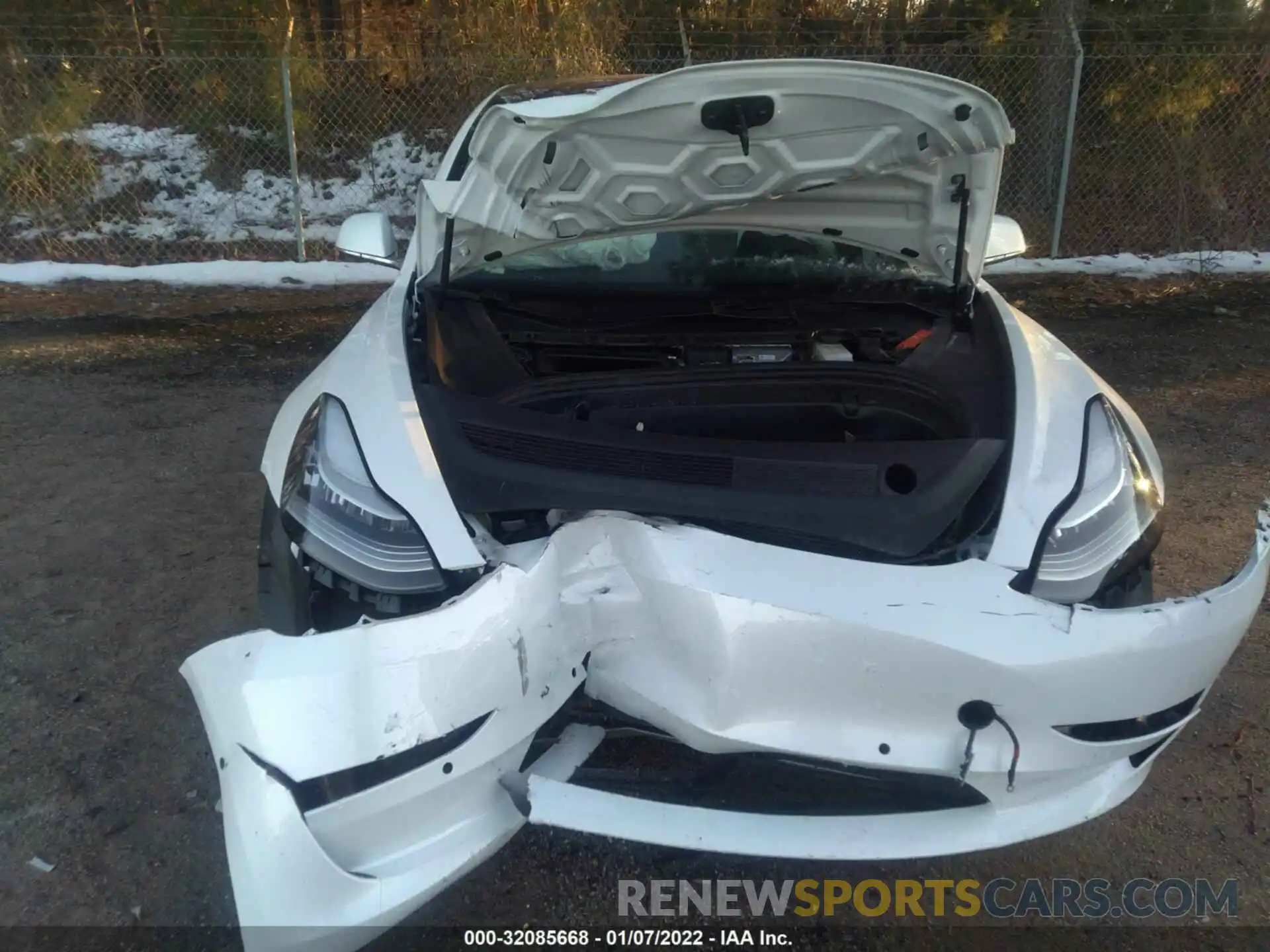 6 Photograph of a damaged car 5YJ3E1EA1KF332507 TESLA MODEL 3 2019