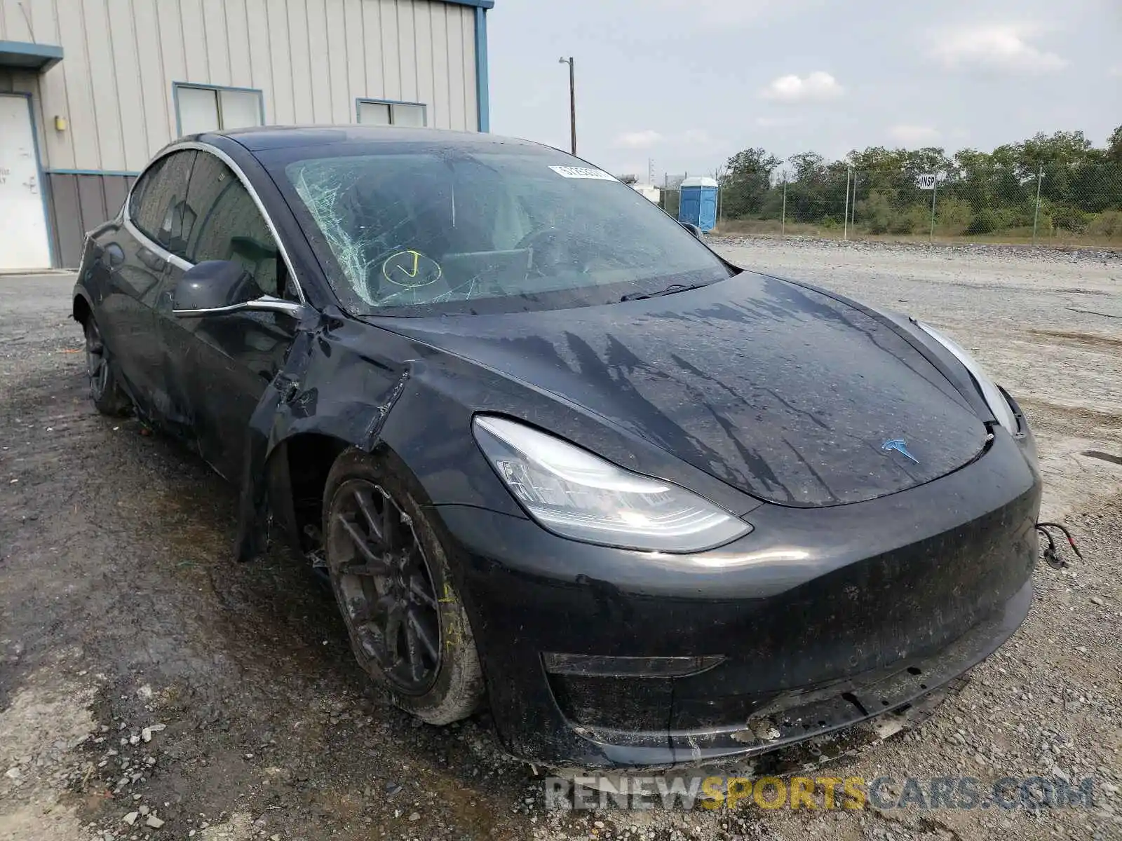 1 Фотография поврежденного автомобиля 5YJ3E1EA1KF344799 TESLA MODEL 3 2019