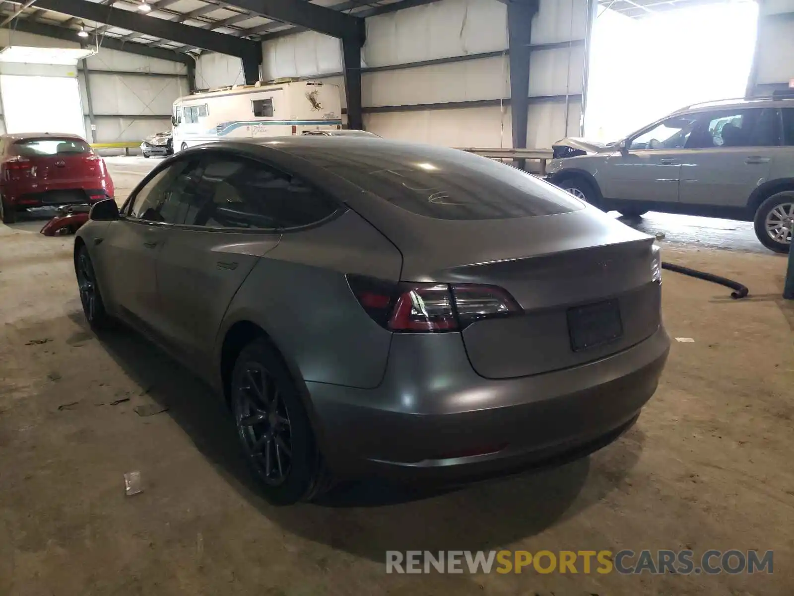 3 Photograph of a damaged car 5YJ3E1EA1KF362011 TESLA MODEL 3 2019