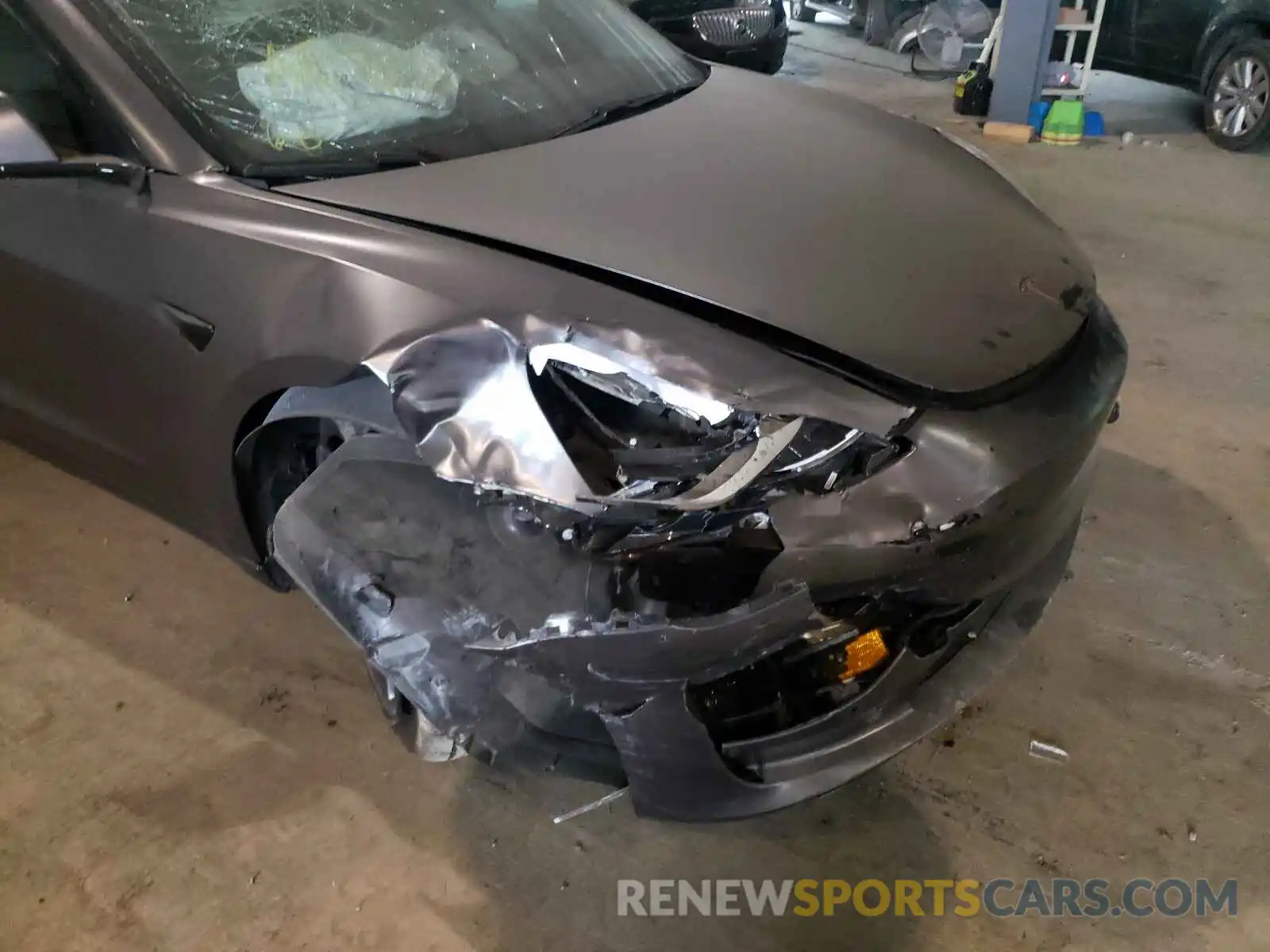 9 Photograph of a damaged car 5YJ3E1EA1KF362011 TESLA MODEL 3 2019