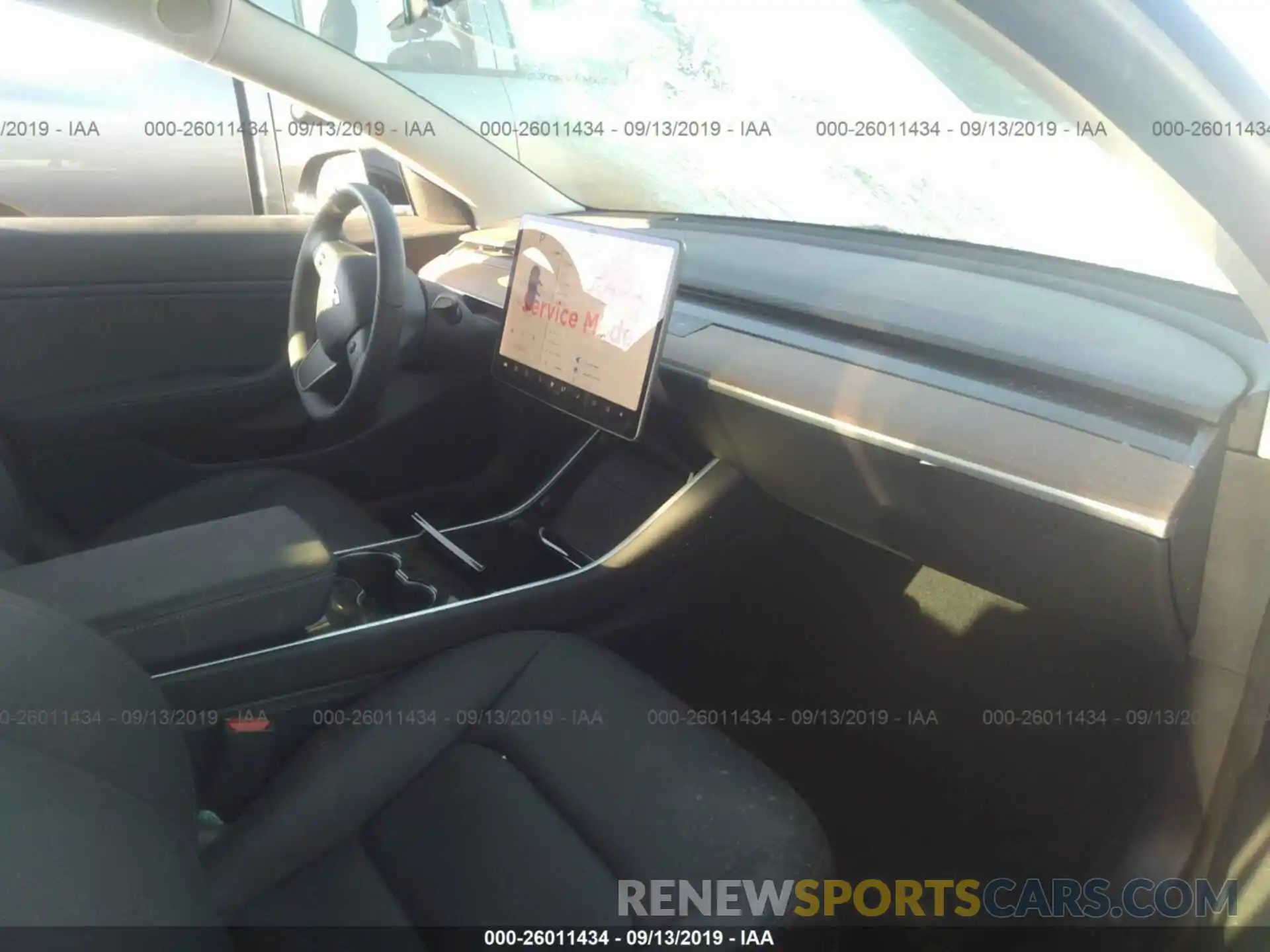 5 Photograph of a damaged car 5YJ3E1EA1KF394537 TESLA MODEL 3 2019