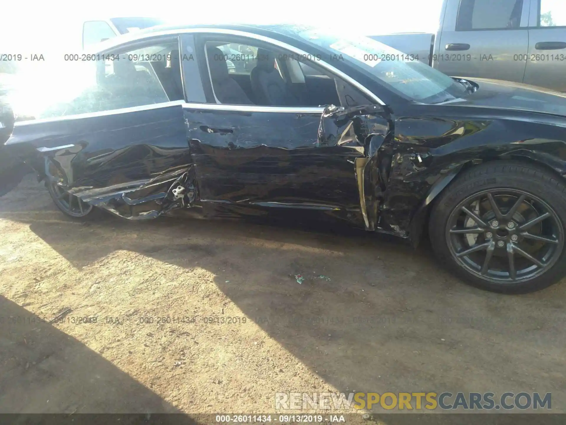 6 Photograph of a damaged car 5YJ3E1EA1KF394537 TESLA MODEL 3 2019