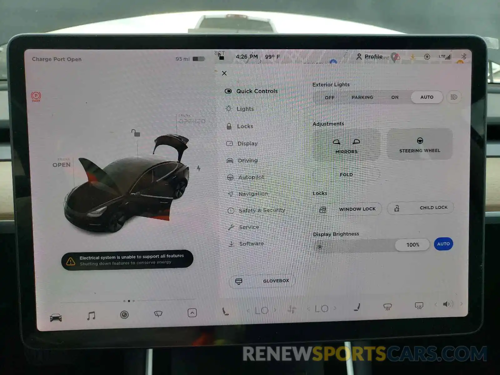 9 Photograph of a damaged car 5YJ3E1EA1KF394747 TESLA MODEL 3 2019