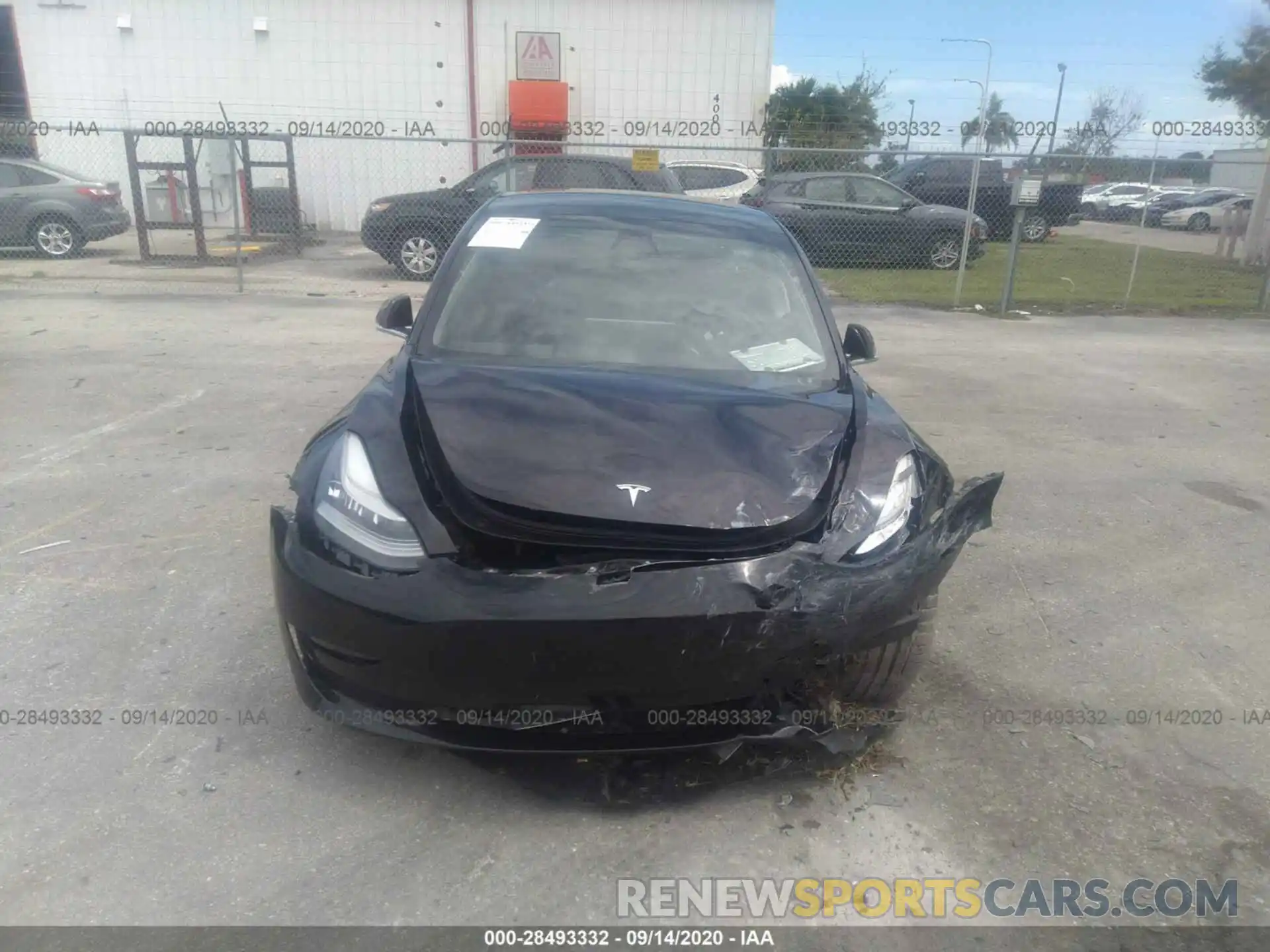 6 Photograph of a damaged car 5YJ3E1EA1KF395848 TESLA MODEL 3 2019