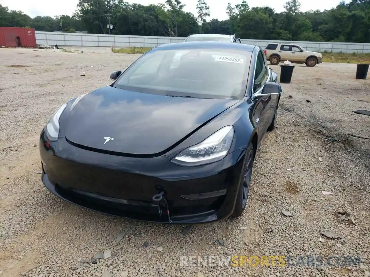 2 Фотография поврежденного автомобиля 5YJ3E1EA1KF396028 TESLA MODEL 3 2019