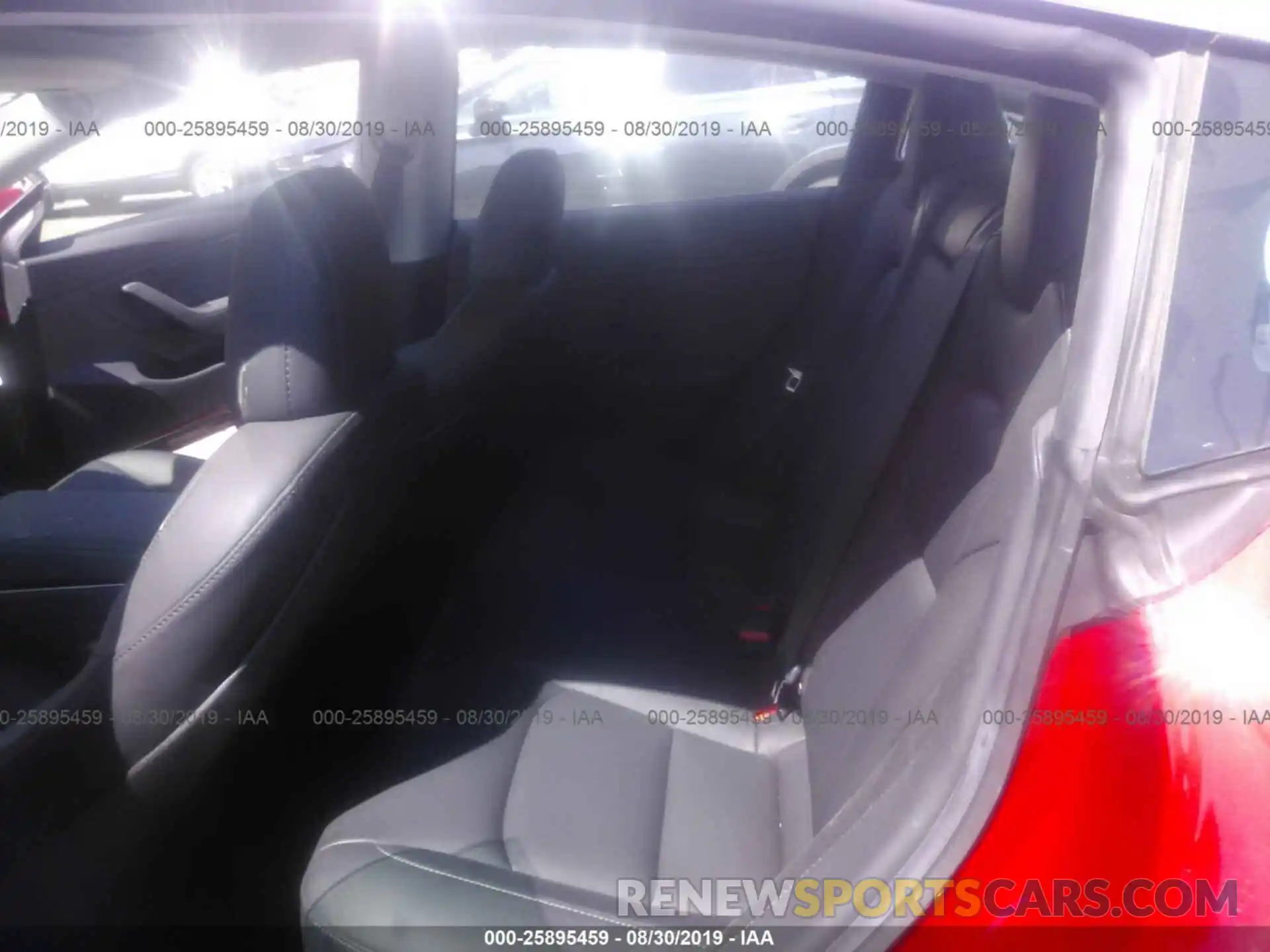 8 Photograph of a damaged car 5YJ3E1EA1KF396515 TESLA MODEL 3 2019