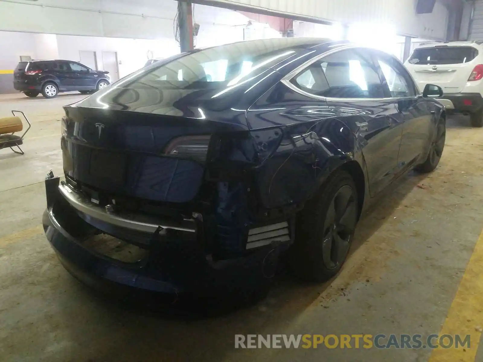 4 Photograph of a damaged car 5YJ3E1EA1KF396739 TESLA MODEL 3 2019