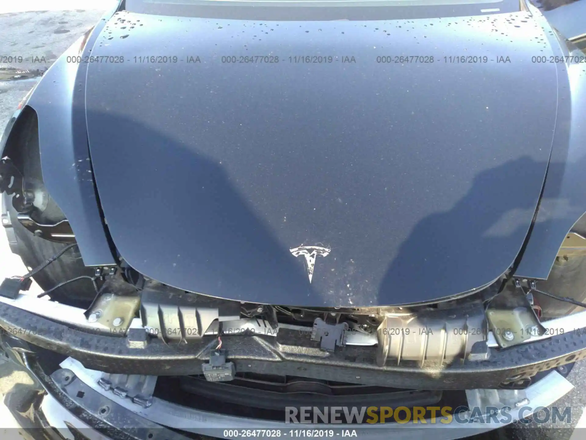 10 Photograph of a damaged car 5YJ3E1EA1KF398765 TESLA MODEL 3 2019