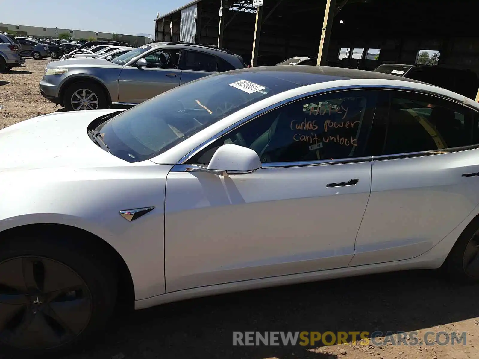 10 Photograph of a damaged car 5YJ3E1EA1KF401695 TESLA MODEL 3 2019