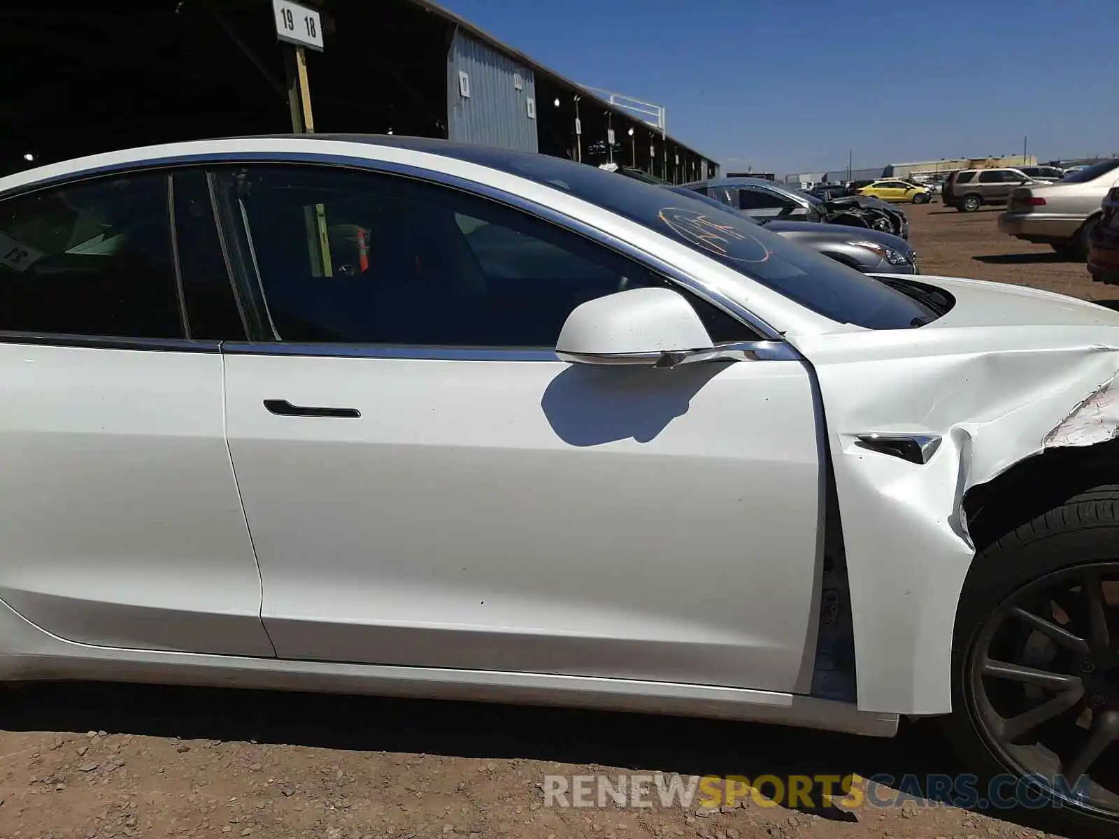 5 Photograph of a damaged car 5YJ3E1EA1KF401695 TESLA MODEL 3 2019