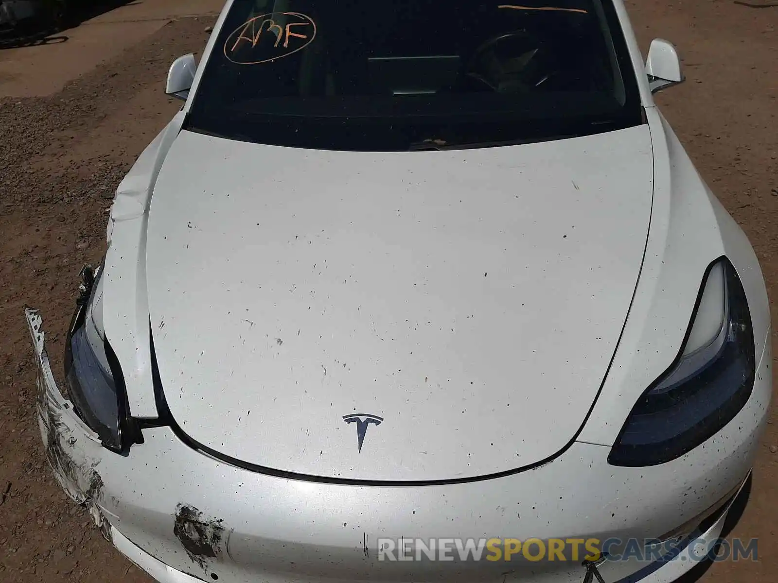 7 Photograph of a damaged car 5YJ3E1EA1KF401695 TESLA MODEL 3 2019