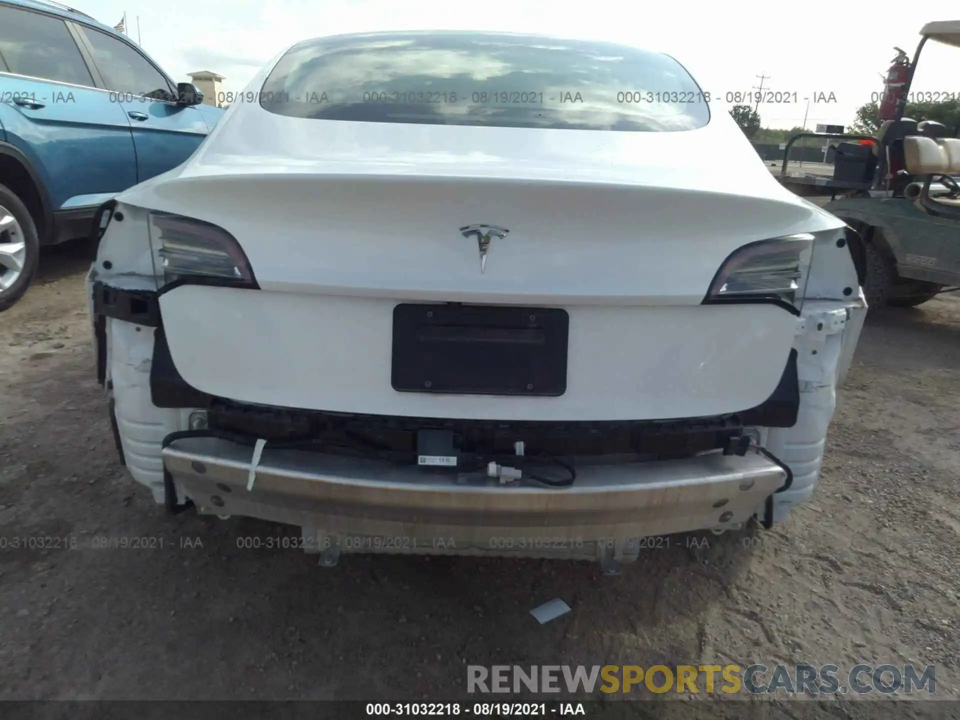 6 Photograph of a damaged car 5YJ3E1EA1KF402586 TESLA MODEL 3 2019