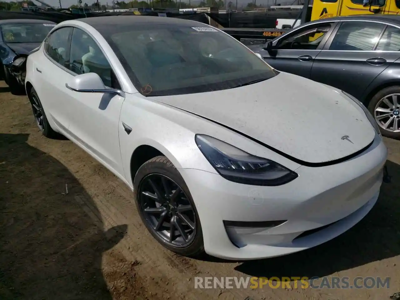 1 Фотография поврежденного автомобиля 5YJ3E1EA1KF402989 TESLA MODEL 3 2019